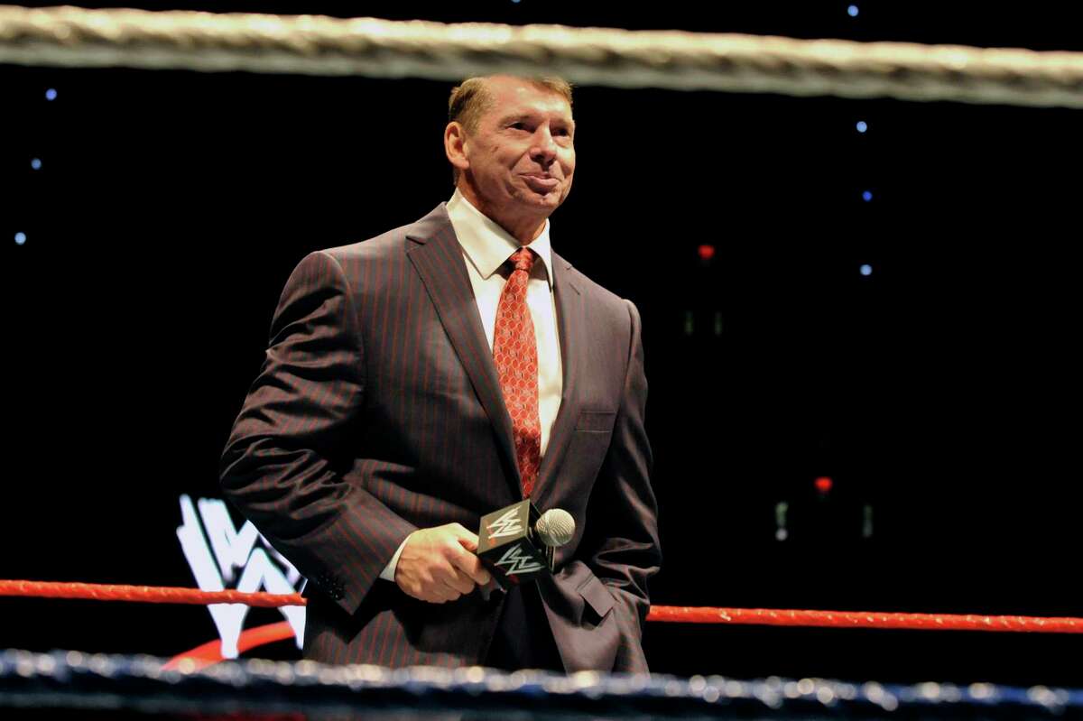 WWE CEO and Chairman Vince McMahon will step back from him those roles while he is being investigated for alleged misconduct, the company announced on Friday, June 17, 2022.