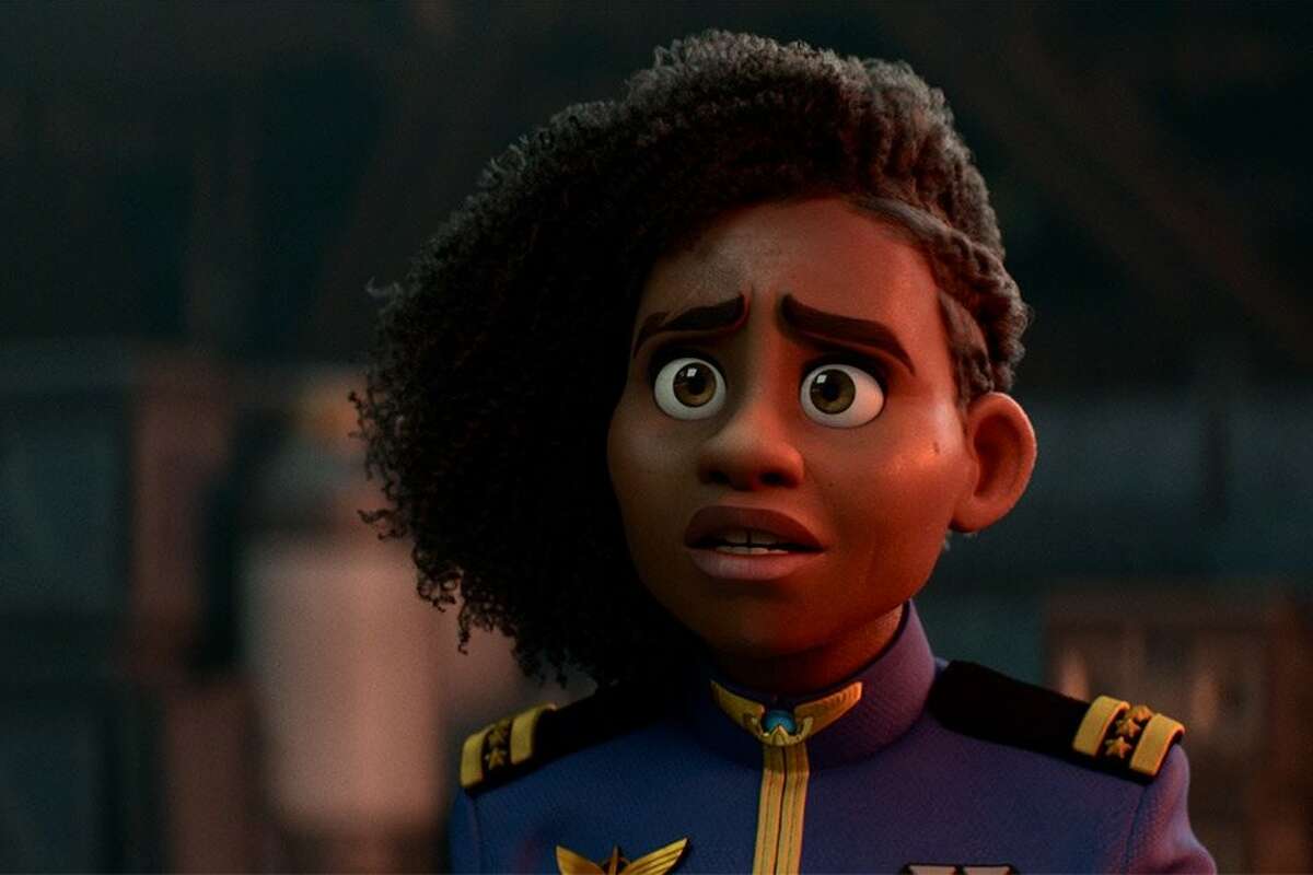 Alisha Hawthorne, voiced by Uzo Aduba, is Buzz's commander and best friend. She also happens to be LGBTQ. 