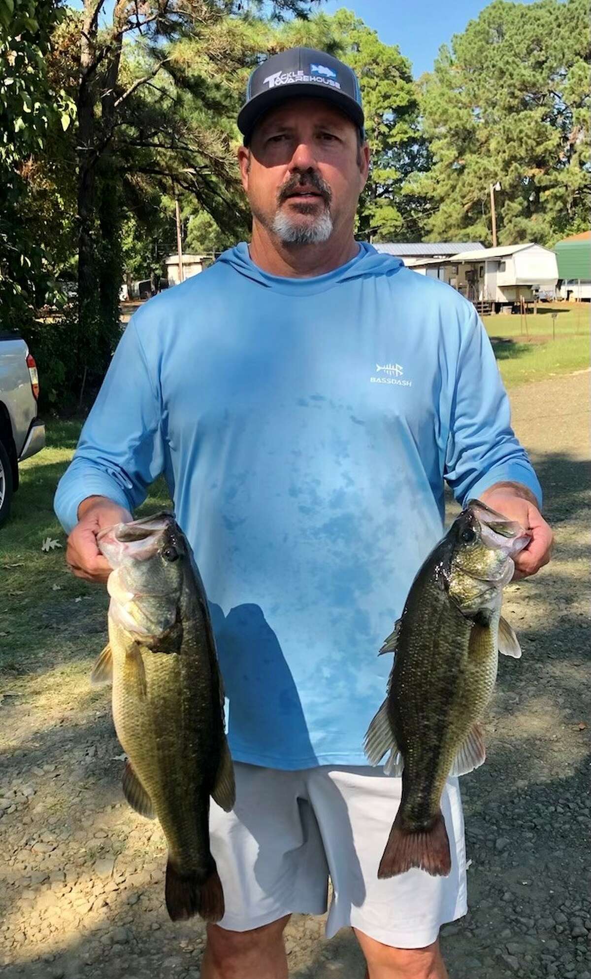 Gary West came in third at Many Bass Club's June tournament on Toledo Bend with 9.18pounds.