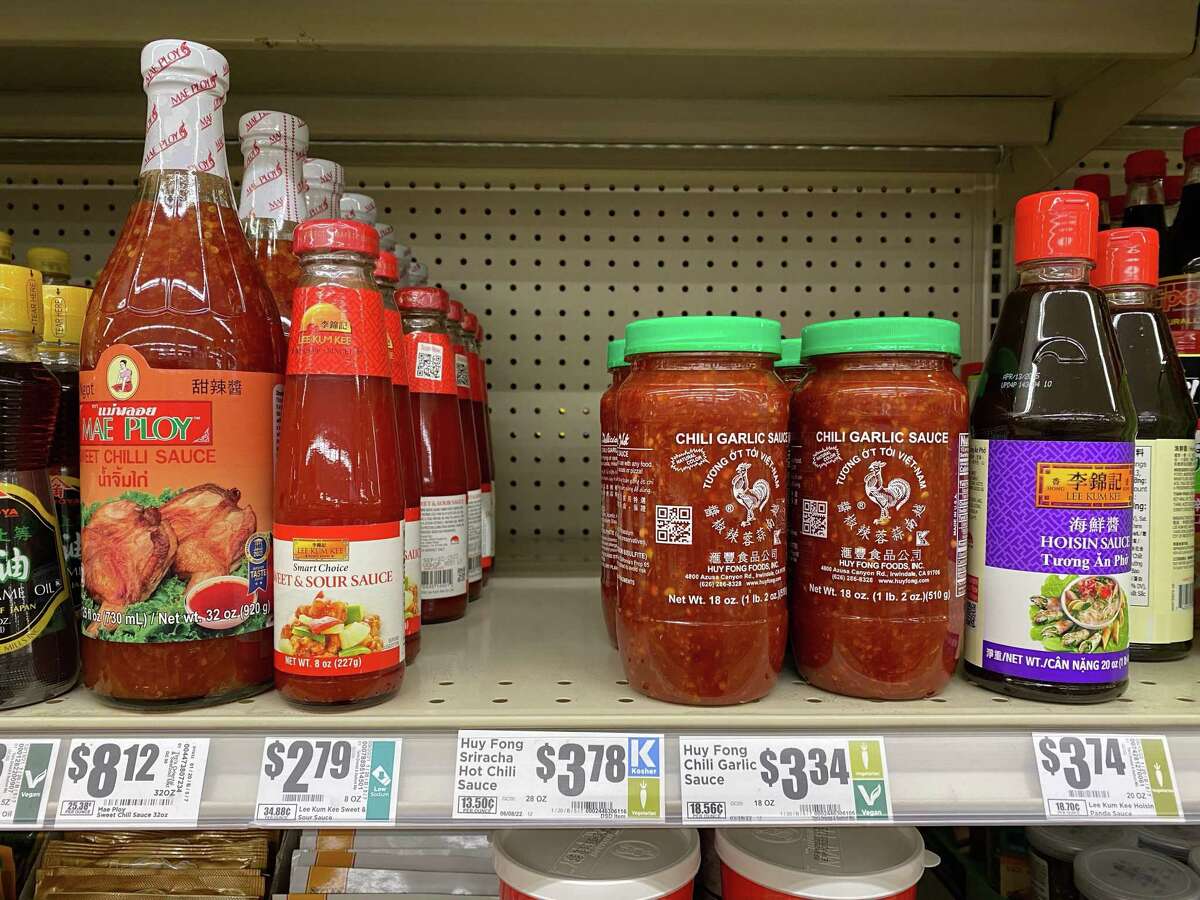 The Lincoln Heights H-E-B was sold out of Sriracha sauce Friday.