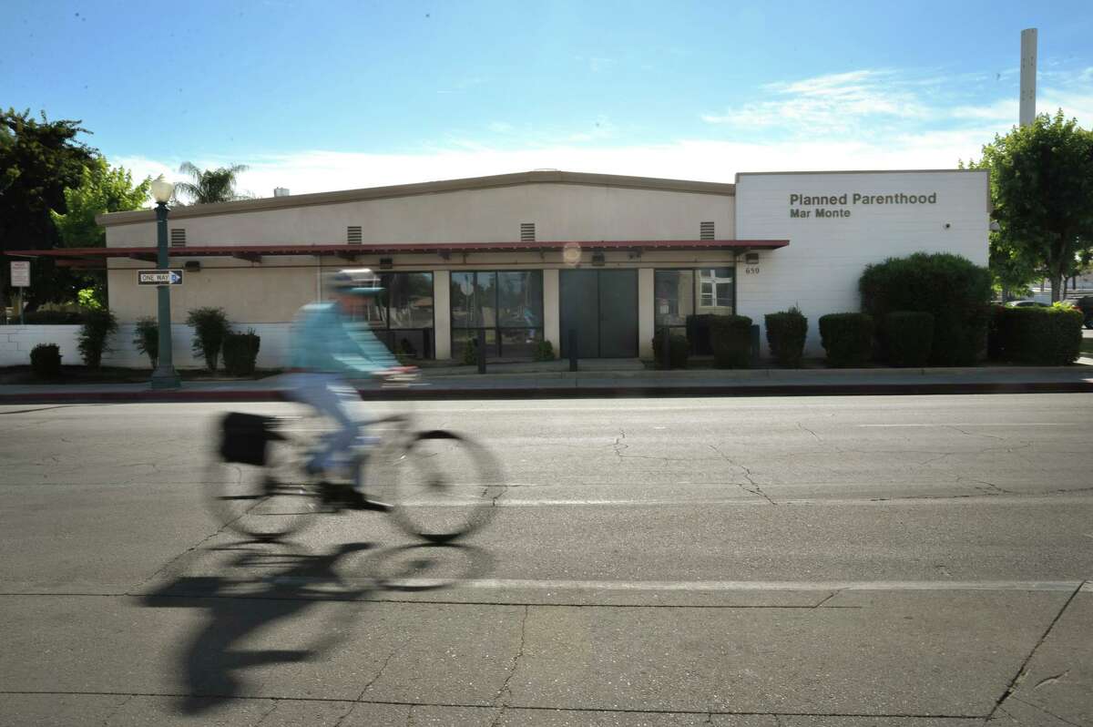 The Planned Parenthood Mar Monte building in Fresno offers abortion services. With the landmark abortion case Roe v. Wade seemingly on its last legal legs, antiabortion activists are mobilizing against new statewide maternal rights laws and grassroots networks are working to expand access to health care that has long been elusive for poor and nonwhite pregnant women.