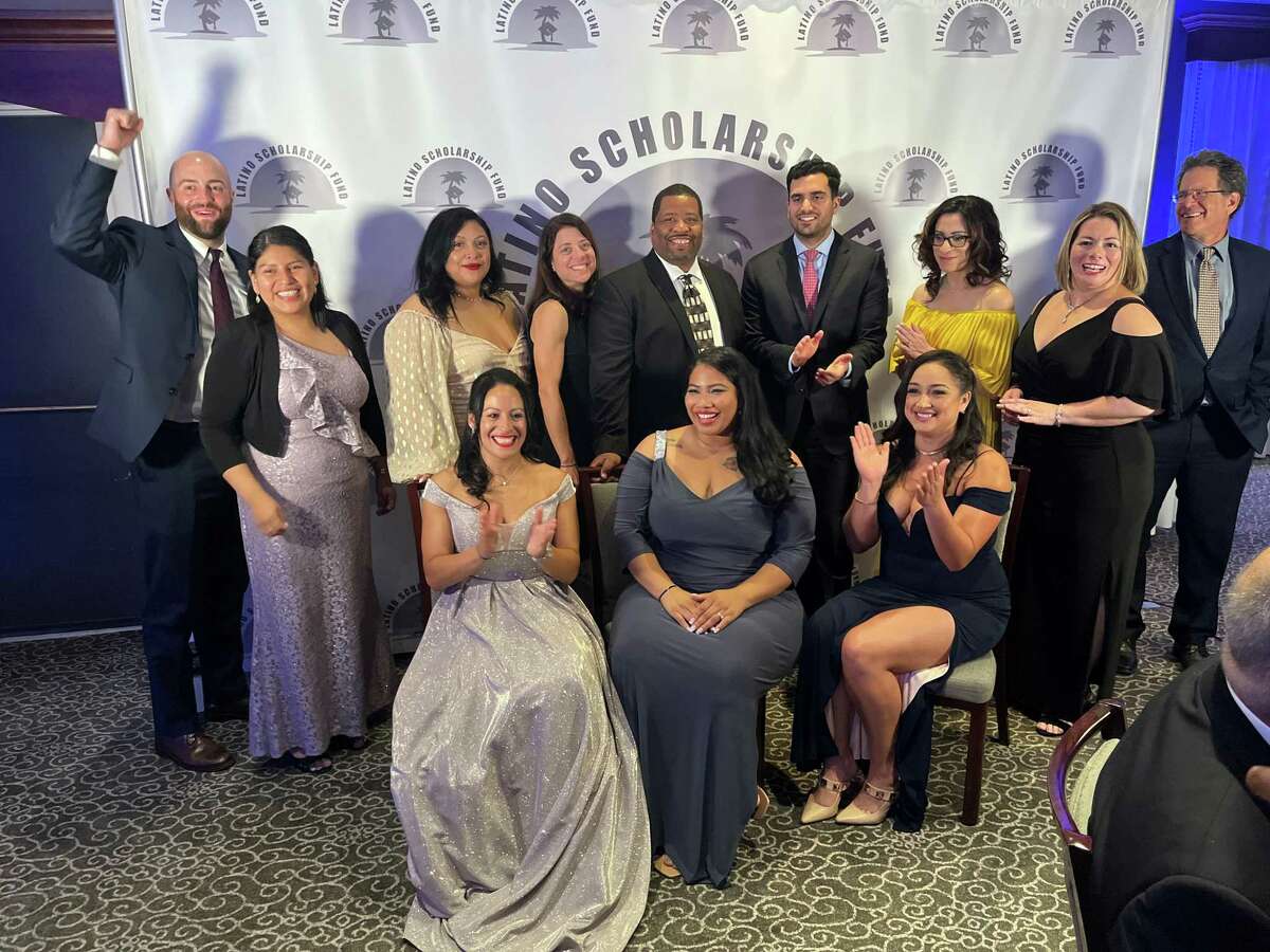The Latino Scholarship Fund Inc. celebrated its first in person gala event since the beginning of the coronavirus pandemic on June 11 at the Amber Room Colonnade. Board members (left to right): Perry Salvagne, Jessica Coronel, Karen Roach, Maria Xavier, Dennis Perkins, Jose Diaz, Cristina Saam, Lisa Rivas and Treasurer Paul Steinmetz.
