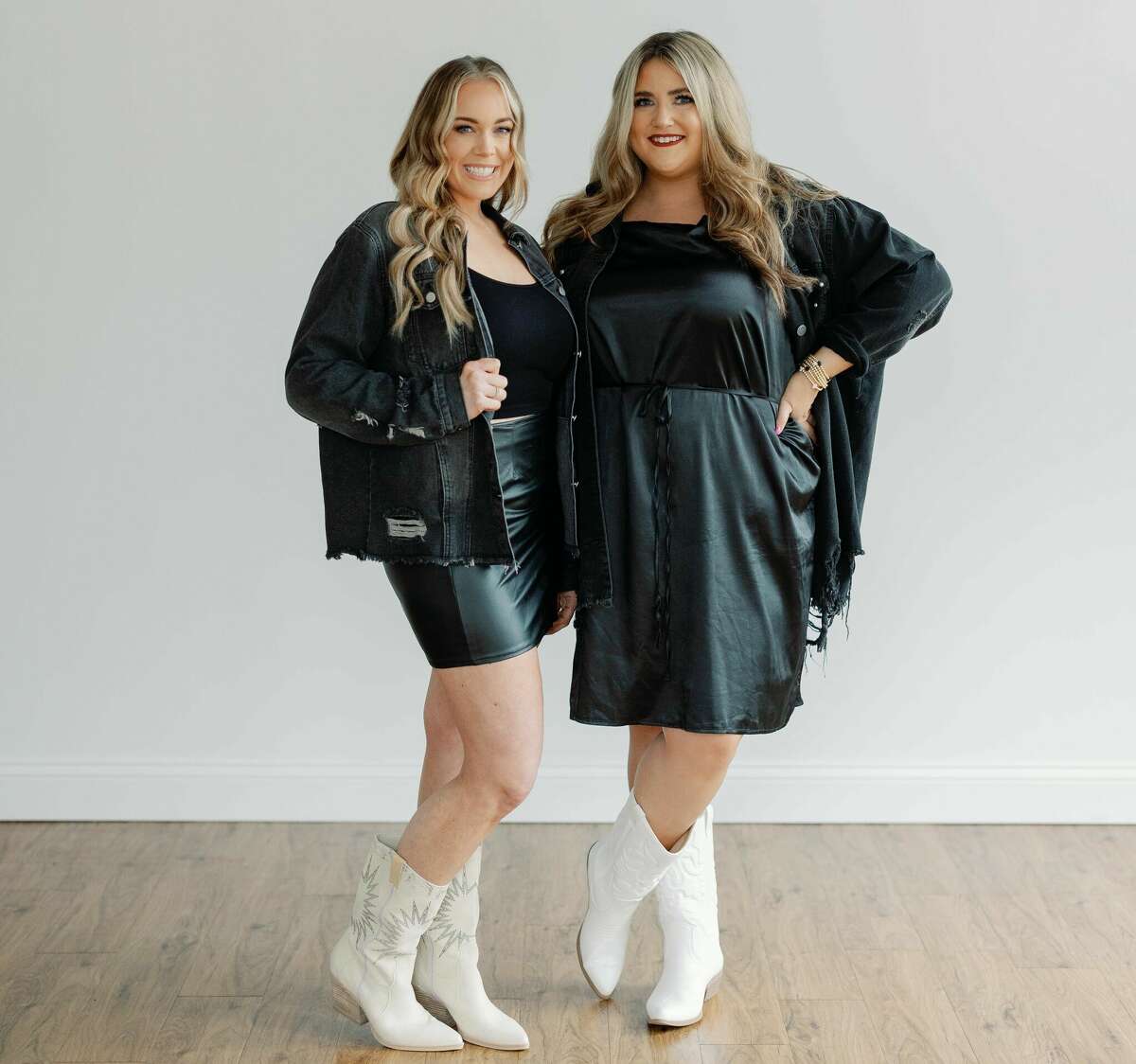 Liz Campbell, left, and Jessica Grace of BRUSH Hair + Makeup plan to open the area’s first size-inclusive clothing boutique in Godfrey on Wednesday, June 29.