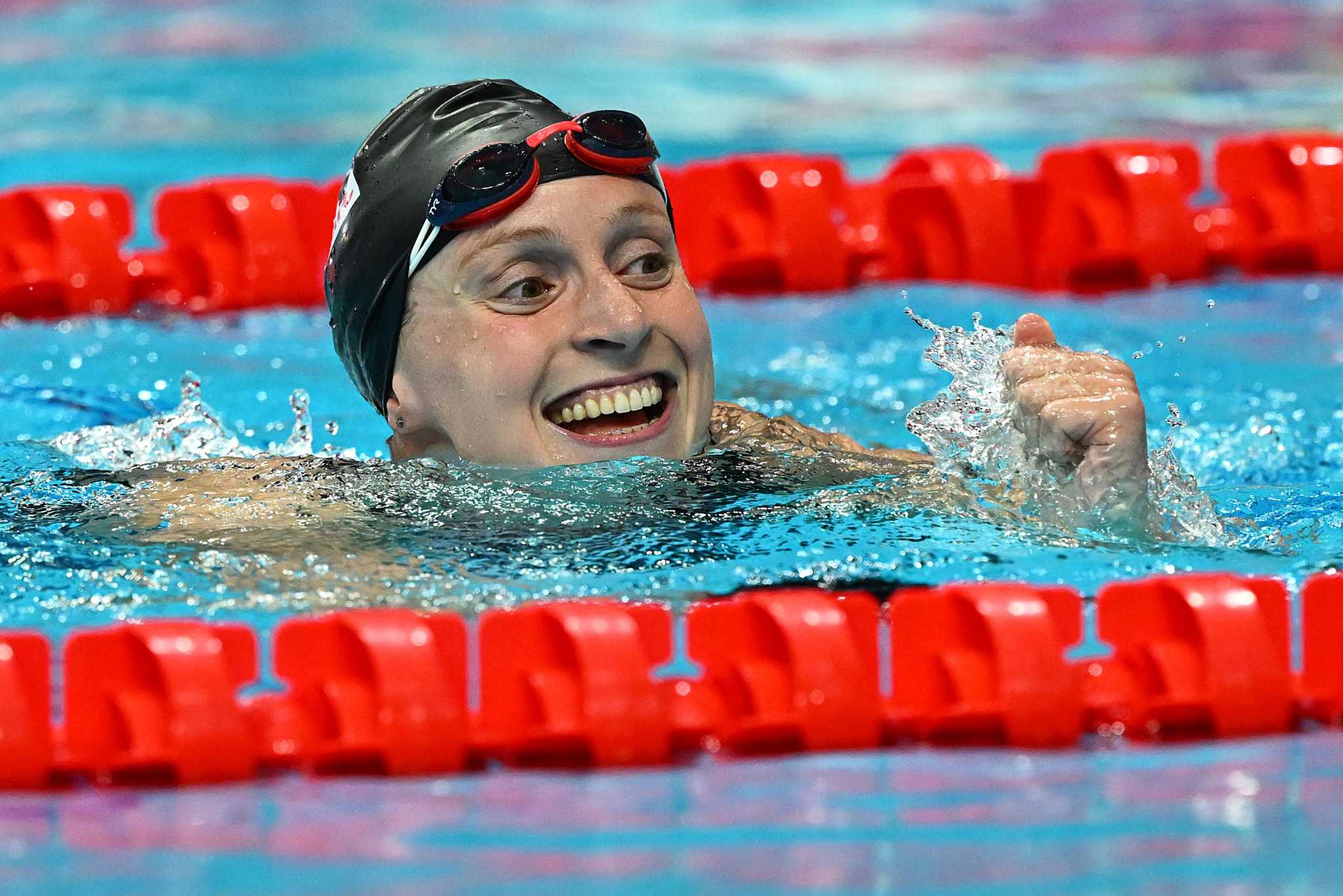 Stanford alum Katie Ledecky swims to gold in world championships