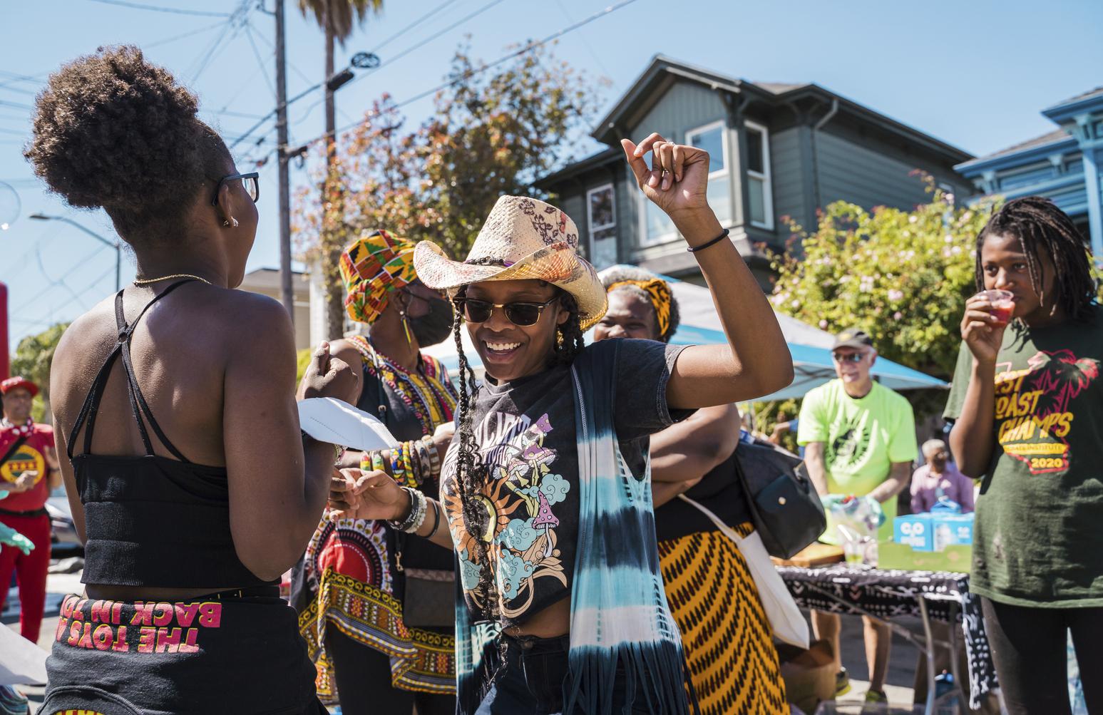 'Celebration of freedom': Juneteenth at Oakland's mini Black Panther museum - Vimarsana News