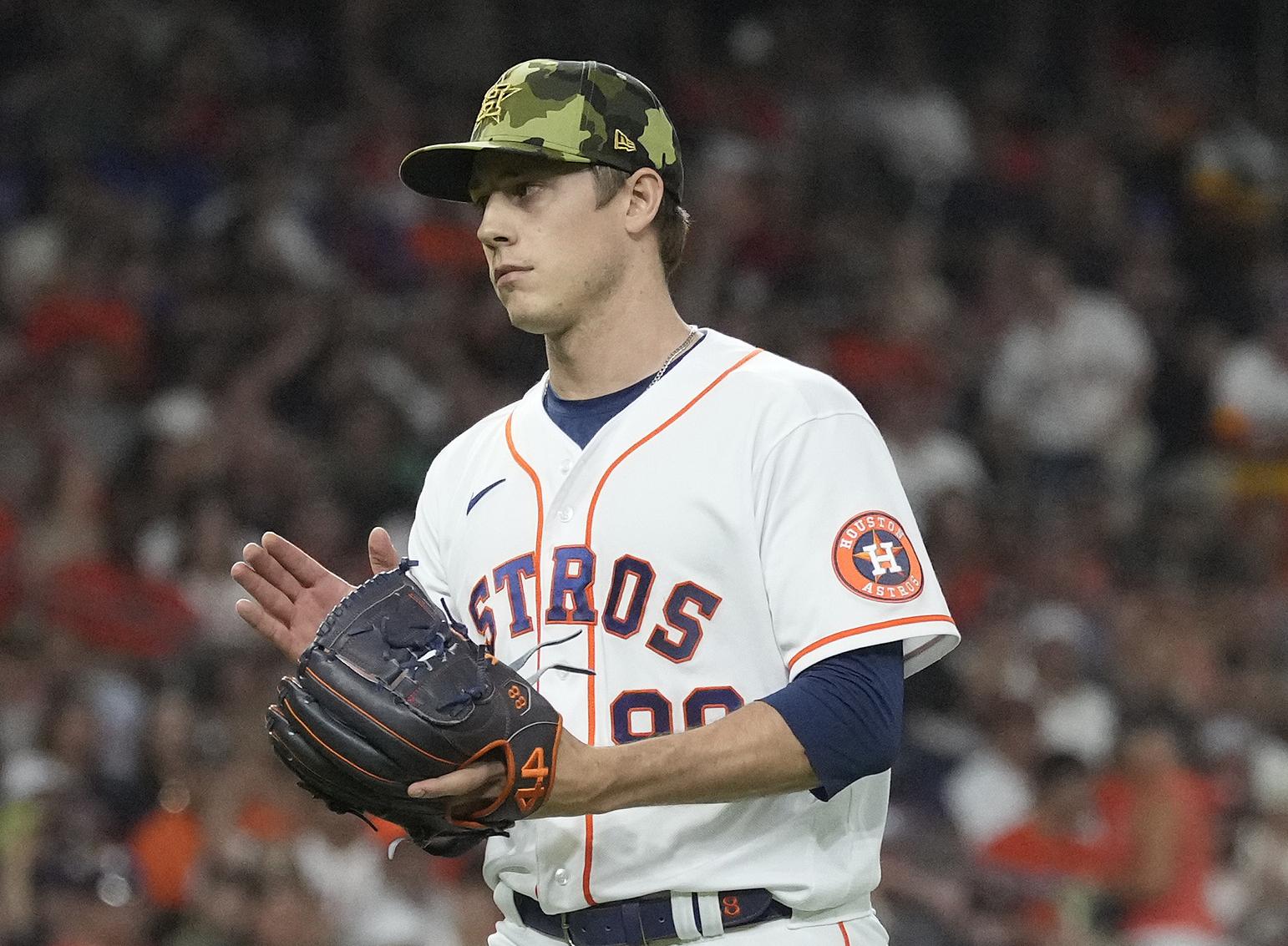 Astros' Phil Maton to miss postseason after punching locker – NBC