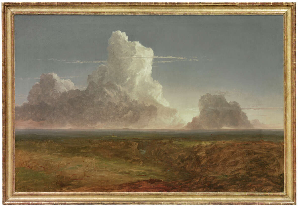 Thomas Cole, Landscape with Clouds, 1846–1847. Oil on canvas. Private collection. Photo courtesy the Thomas Cole House