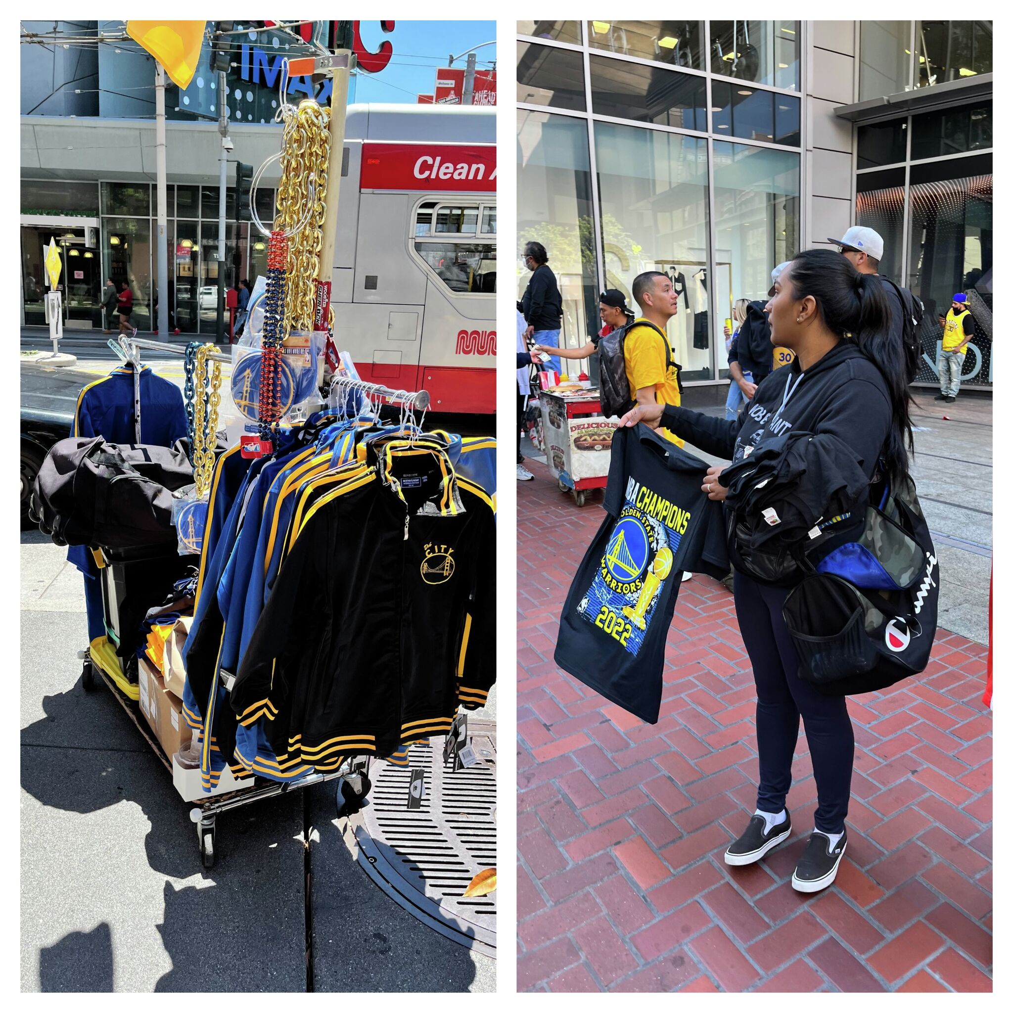 The off-brand merch sold during Dubs parade was mostly hilarious