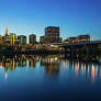 Downtown Hartford from across Connecticut River