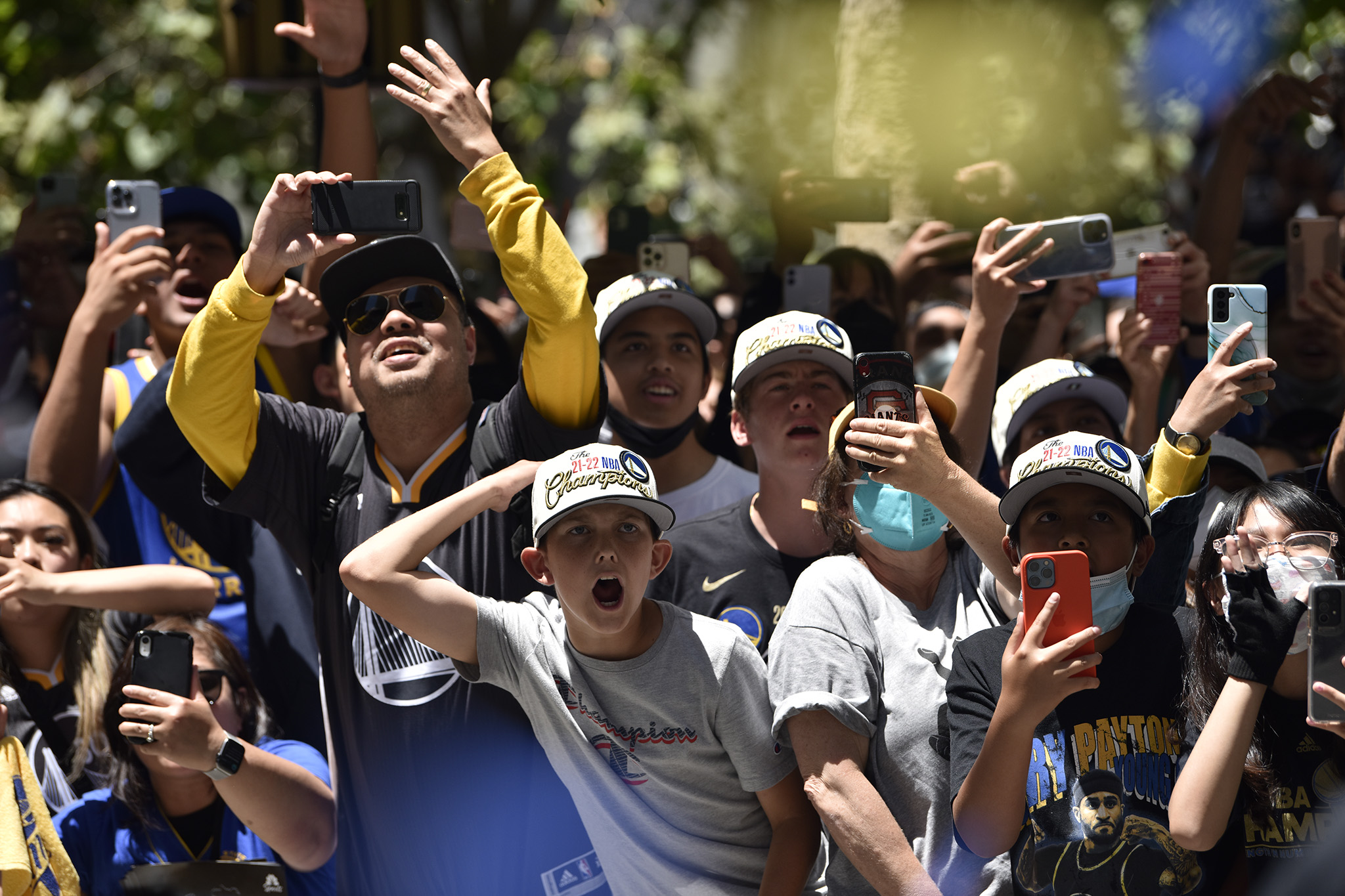 Warriors parade 2022: Fans pack NBA Championship celebration