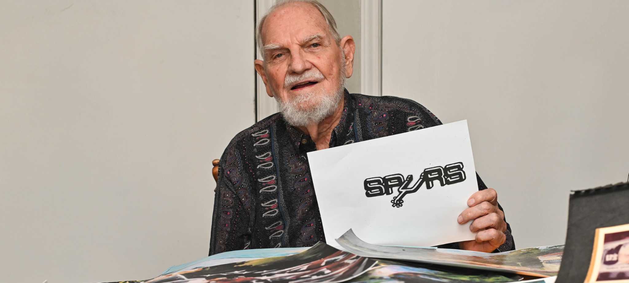 San Antonio Spurs logo was the creation of noted watercolor artist Finis Collins - Vimarsana News