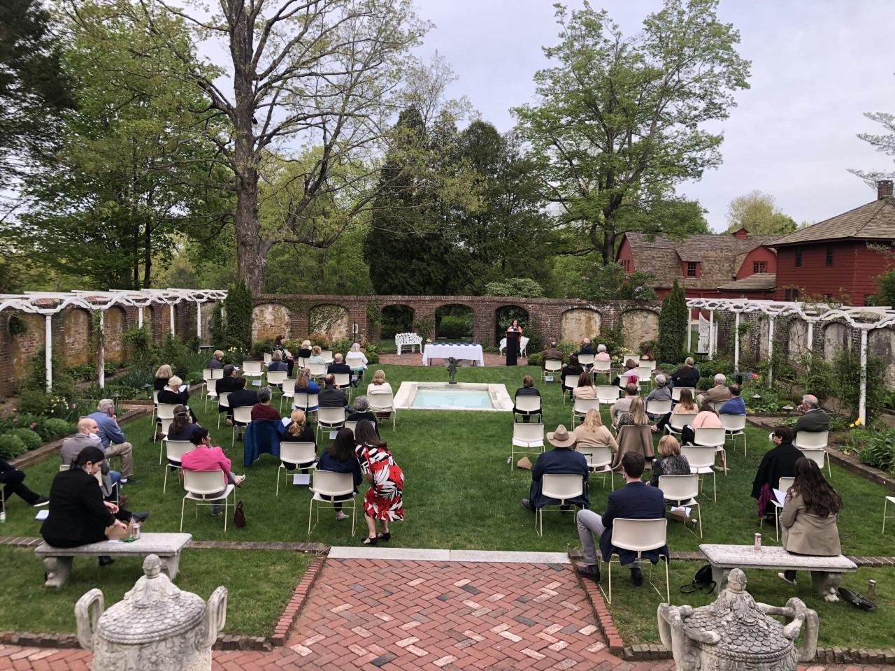 Keeler Gardens poetry series in Ridgefield begins with reading by CT Poet Laureate - Vimarsana News