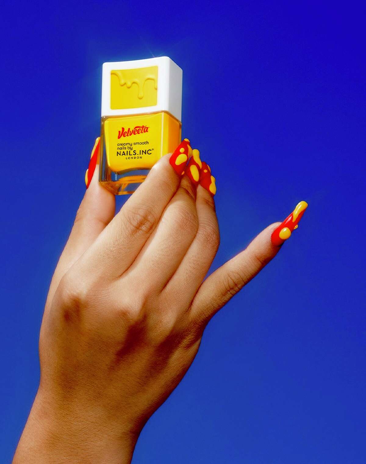 Velveeta has released cheese-scented nail polish available for $15.