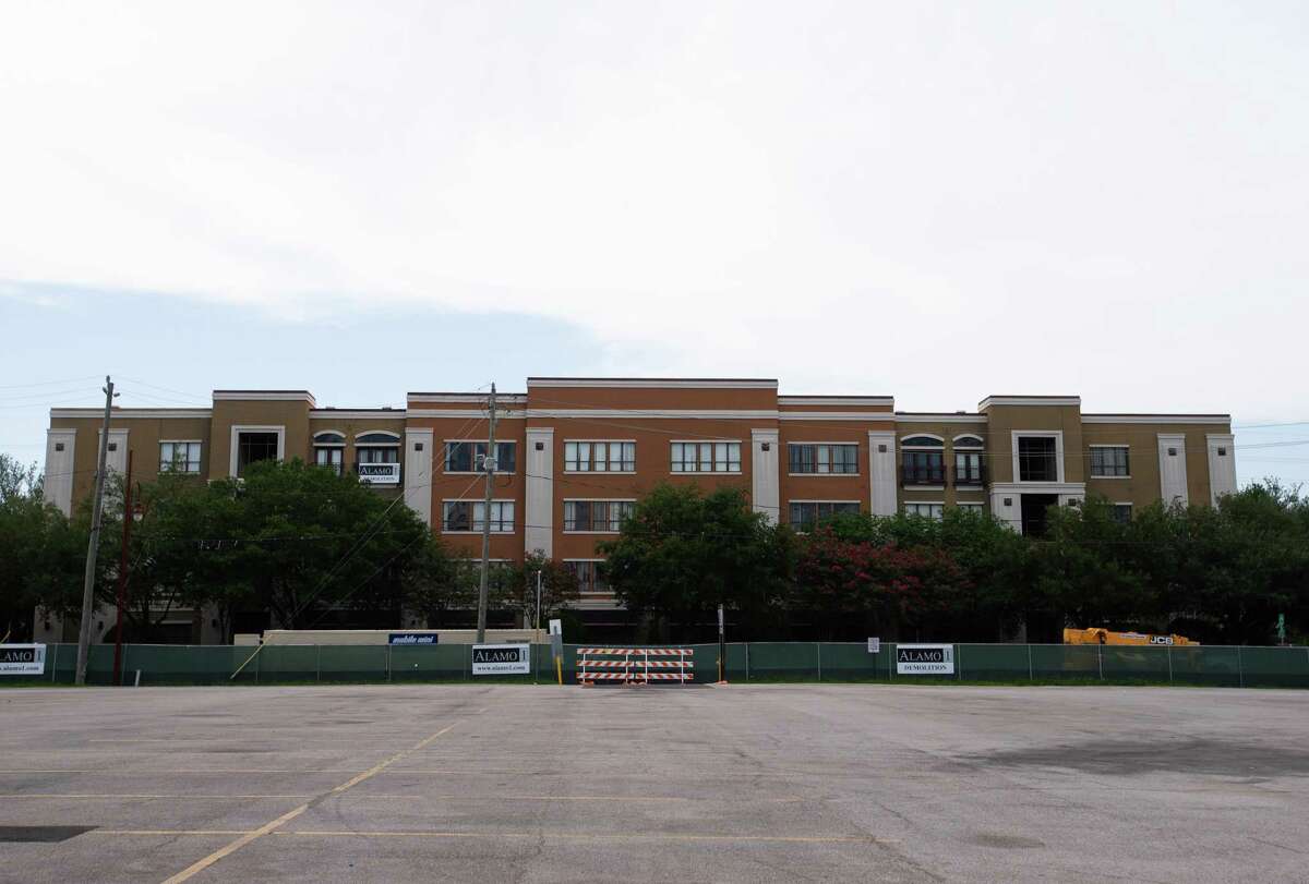 The Lofts at the Ballpark are set to be demolished to make way for I-45 expansion, photographed on Tuesday, June 21, 2022, in Houston. U.S. Rep. Jackson Lee spoke about how the expansion would affect other neighborhoods, with mostly minority residents, in her congressional district.