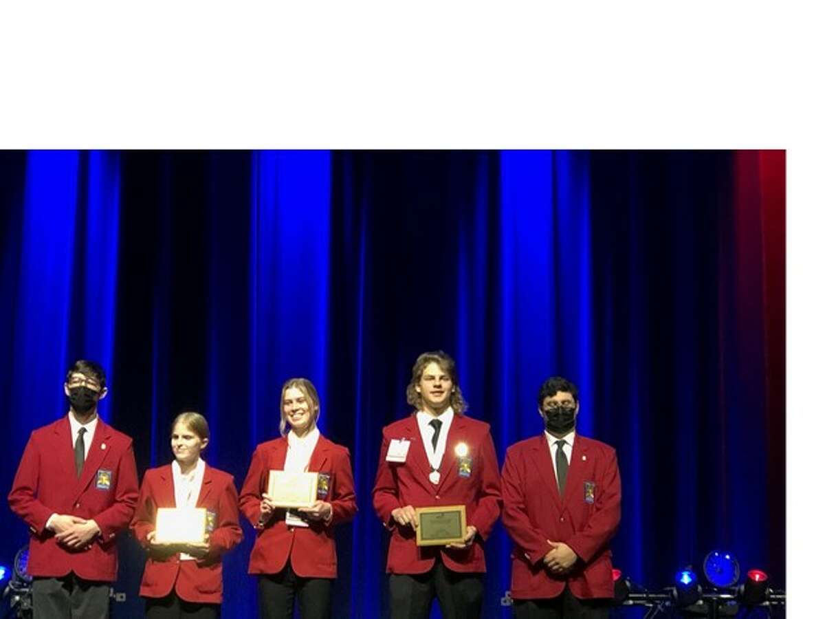 Mecosta-Osceola Career Center second year culinary student Megan Knuth (third from left) recently excelled in the state SkillsUSA competition and traveled to Atlanta, Georgia to compete in the national competition which judges resume and interviewing skills. 