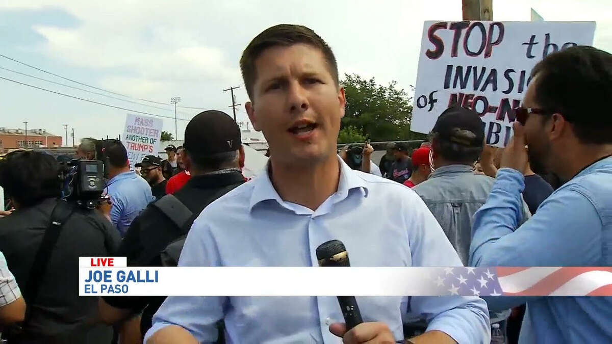 Former News 4 San Antonio reporter covers El Paso Shooting in 2019
