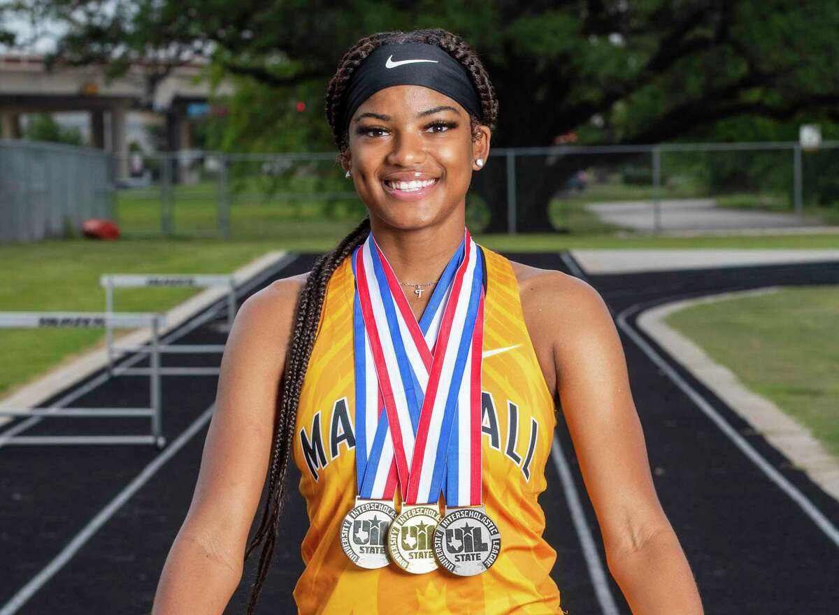Fort Bend Marshall senior Tairah Johnson is the All-Greater Houston girls track and field athlete of the year.