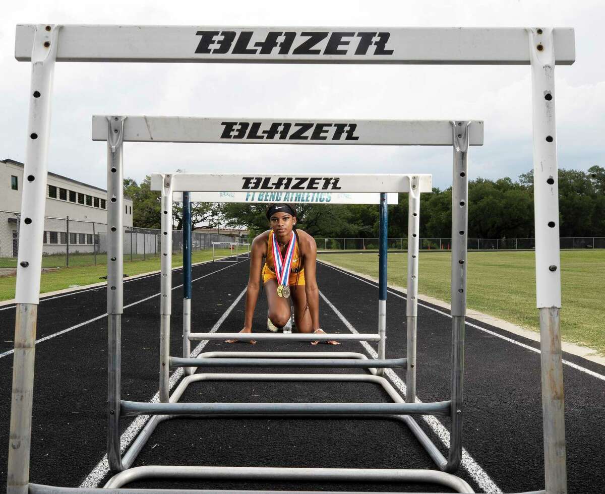 Not one to be boxed in by hurdles, Fort Bend Marshall senior Tairah Johnson also earned points at the state meet in two sprint relays.