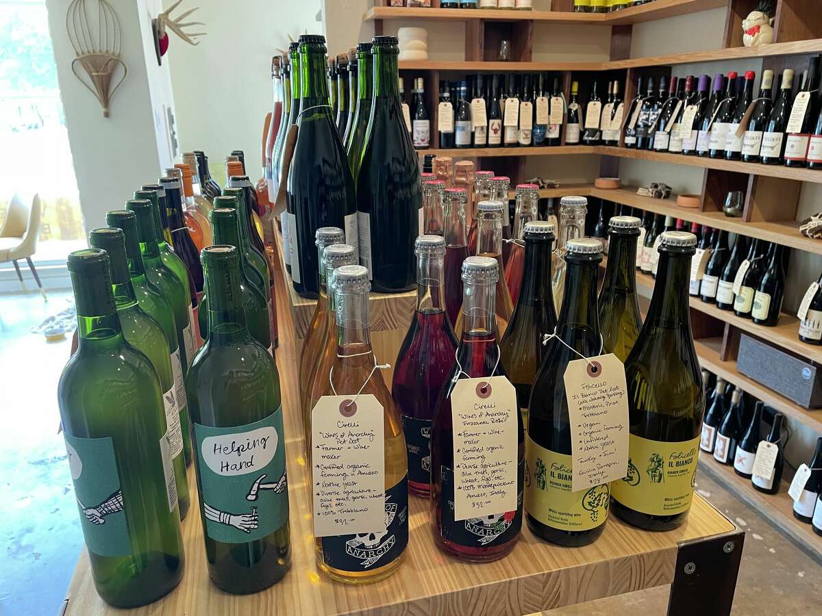 Small as it is, Best Little Wine & Books has a wide assortment of bottles.