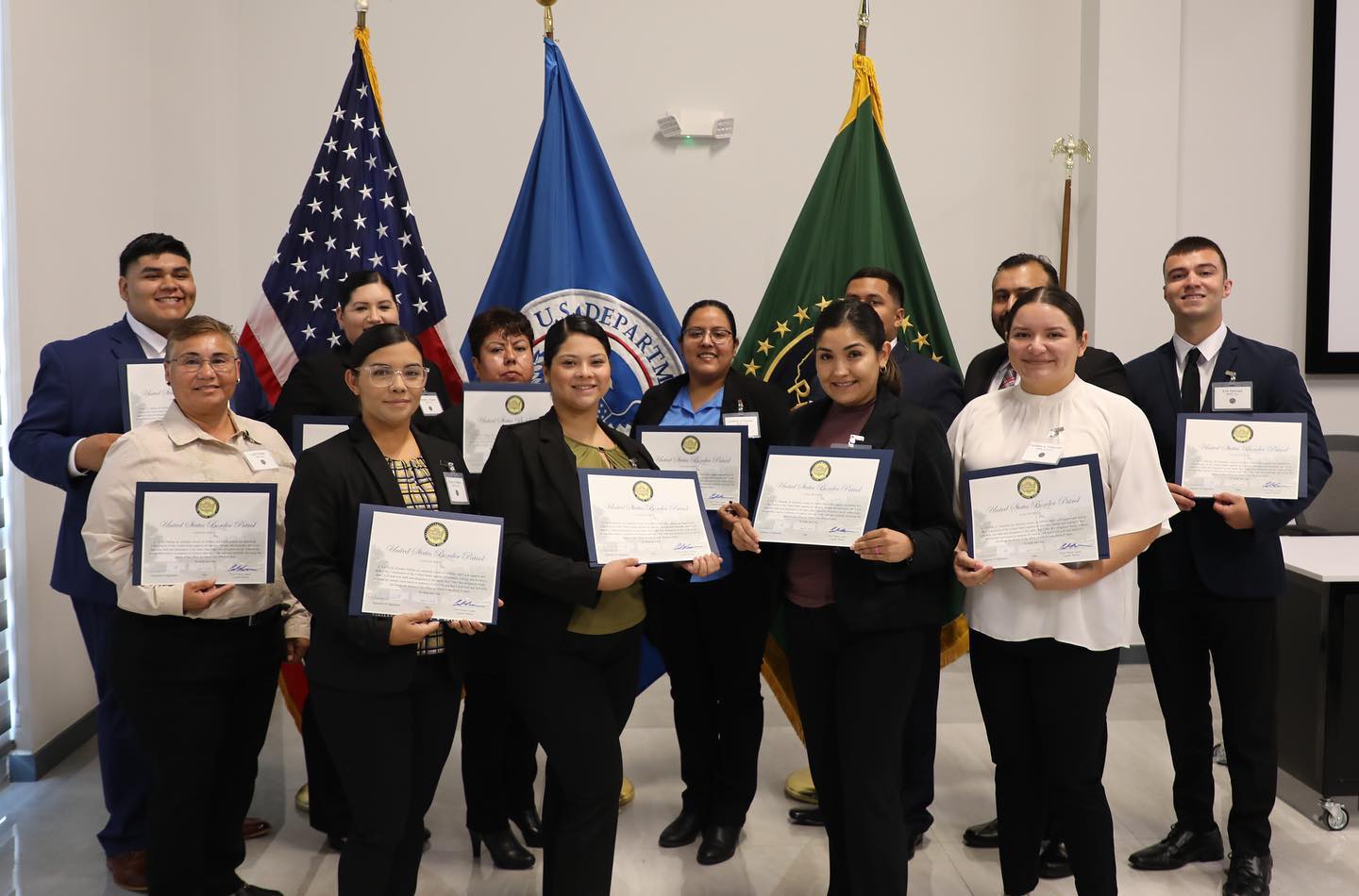 US Border Patrol Adds 12 Into Laredo Ranks