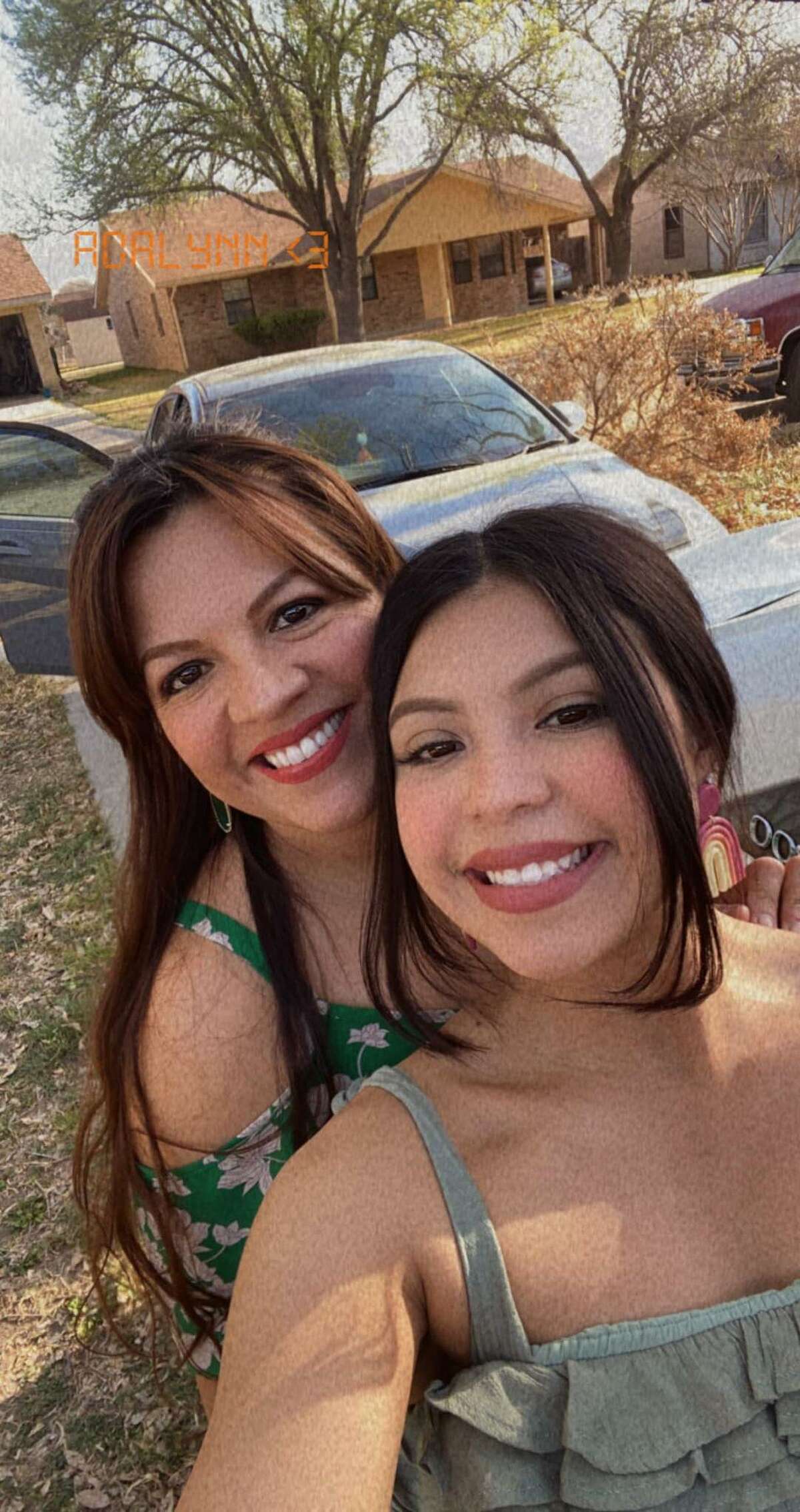 Eva Mireles, 44, left, one of the victims in the Robb Elementary School shooting on May 24, 2022.