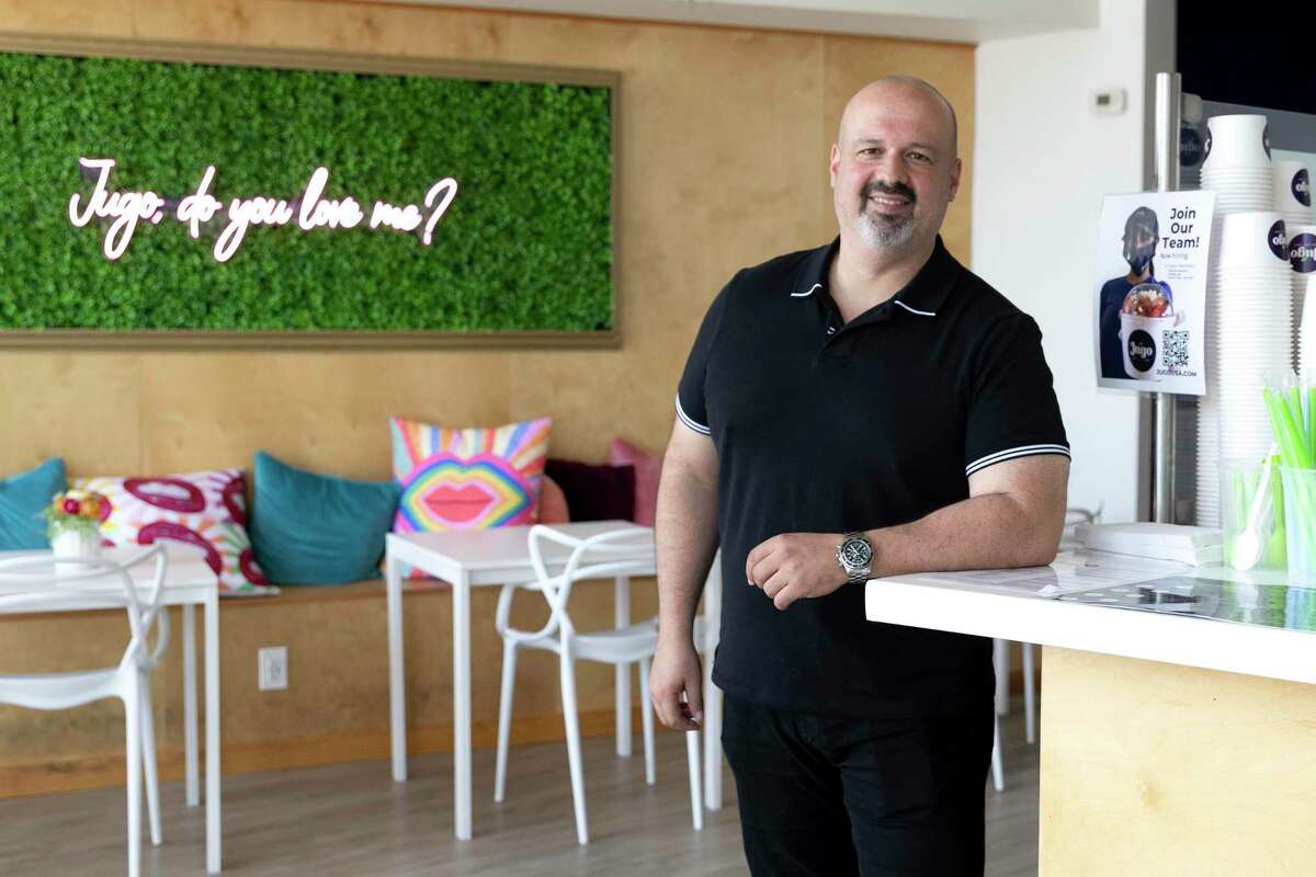 David Padilla is a local entrepreneur and restaurateur who now has five locations of his health and wellness brand, Jugo, after developing the concept in San Antonio.
