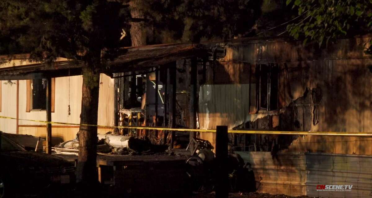Fire investigators respond to a Waller home where a nine-month-old was burned on June 21, 2022.