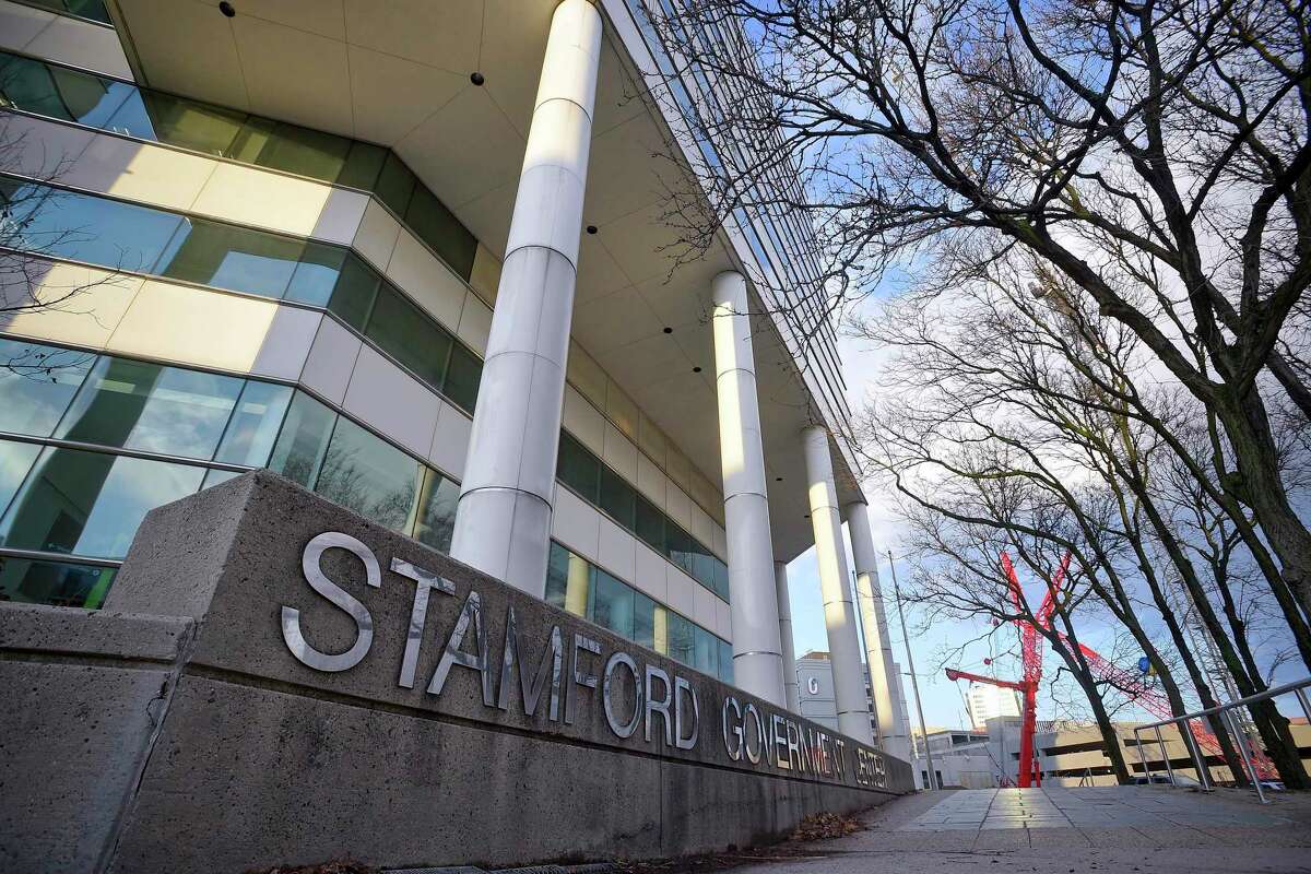 The Stamford Government Center in Stamford, Conn. Pending Board of Representatives approval, the city’s recently picked deputy director of operations will be paid an annual salary starting about $150,000.