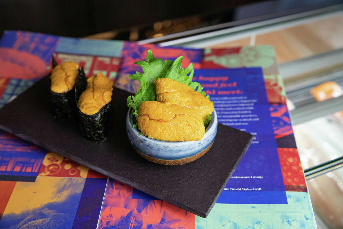 Uni at Blue Sushi.