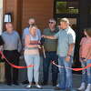 Ebels General Store held its official ribbon cutting and grand opening for the new clothing store and coffee shop, The Bridge. The ribbon was cut by owners Laura and Rich Bennett.