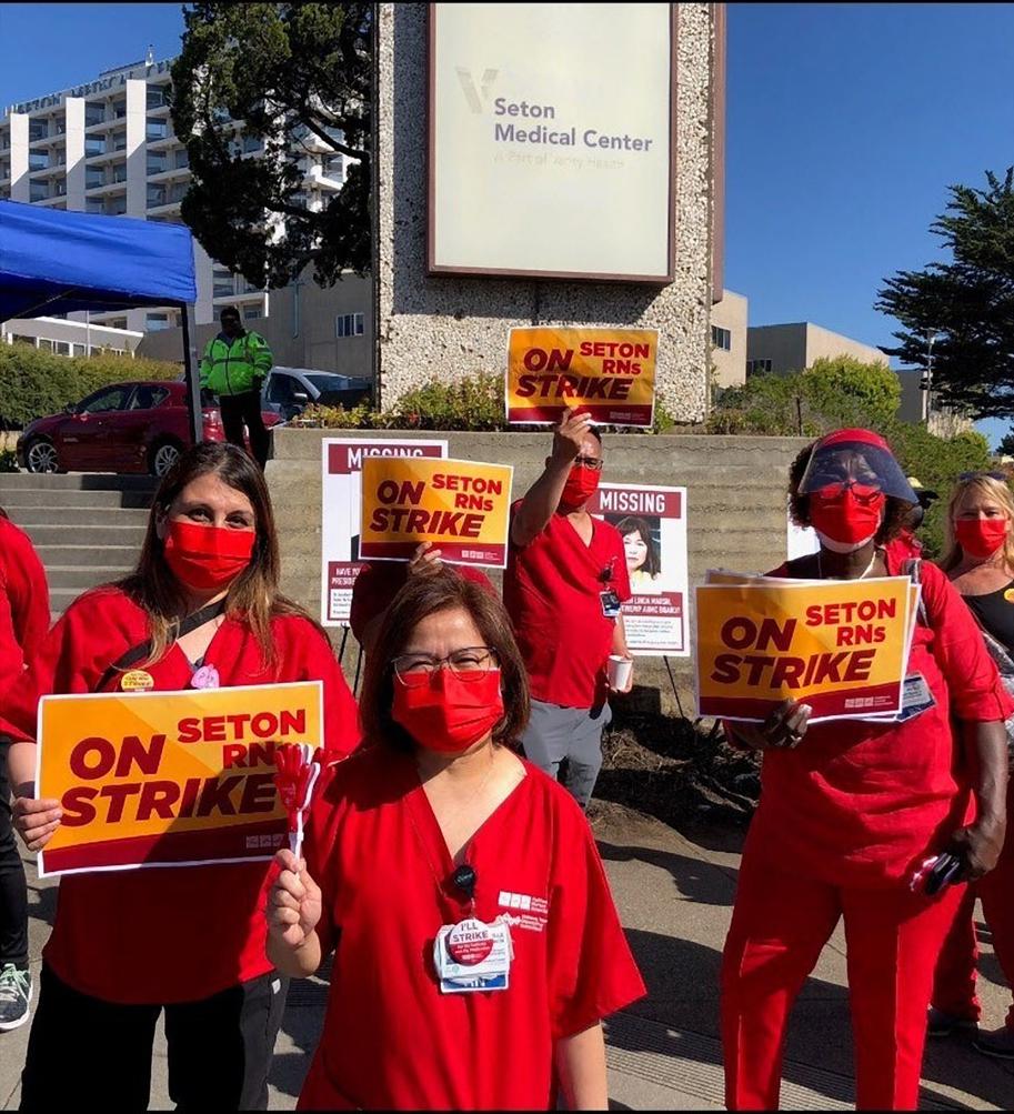Hundreds of nurses at Daly City hospital launch 2-day strike. Here's why - Vimarsana News