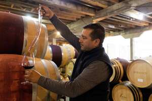 Napa is home to one of the most talented wine barrel builders in the world. He only works for 2 wineries