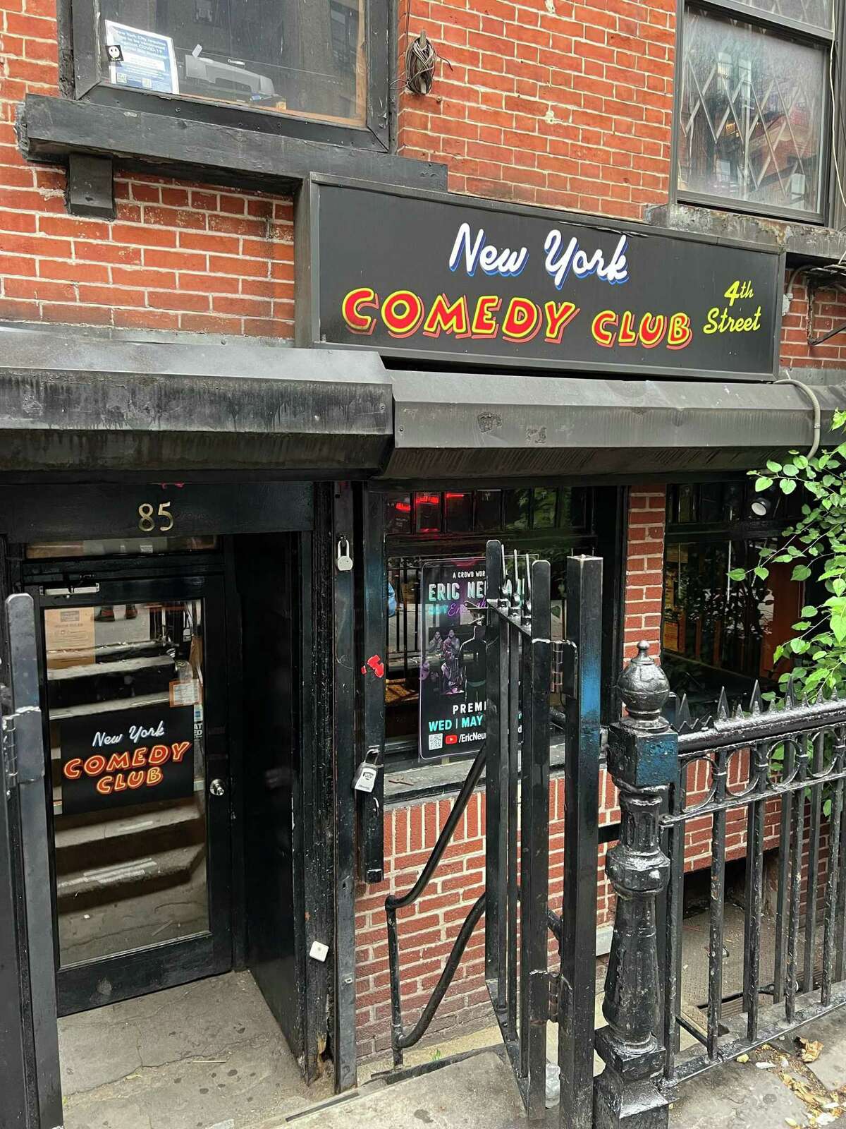 New York Comedy Club, which is planning to open a club at Stamford Town Center has two clubs in Manhattan, including this one at 85 E. 4th St., in the East Village.