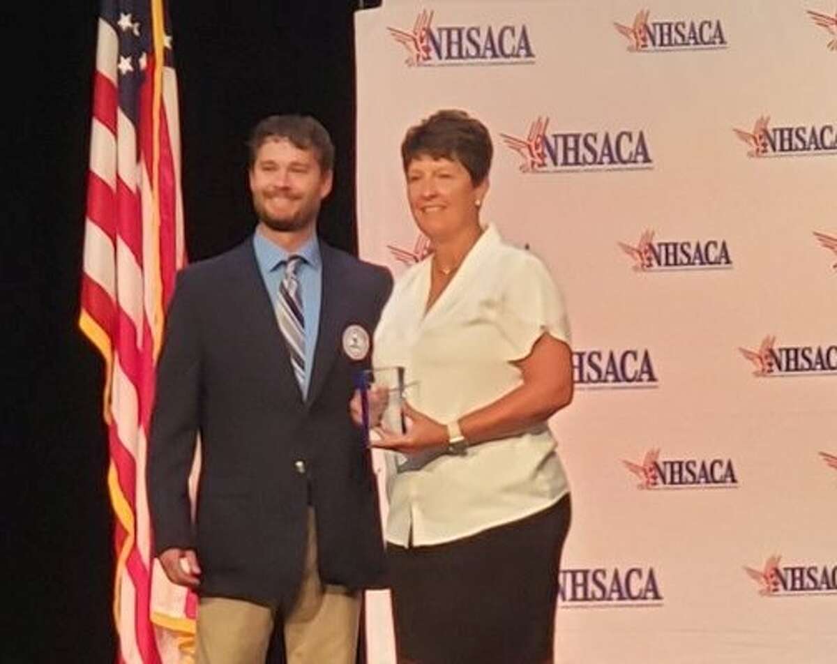 Lori Blade inducted into NHSACA Hall of Fame