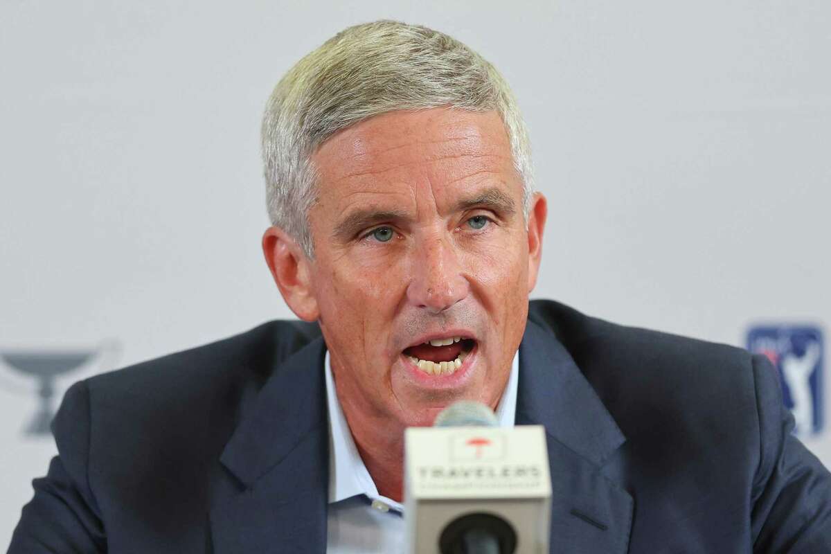 Commissioner Jay Monahan said the PGA Tour will boost eight tournament purses.