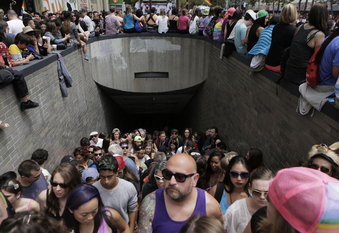 S.F. Pride's return could again clog BART and bring 'extreme' traffic congestion. Here's how to navigate the crowds - Vimarsana News