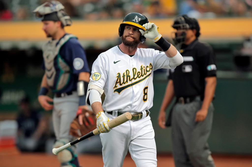 Oakland Athletics trade outfielder Cal Stevenson to the Giants