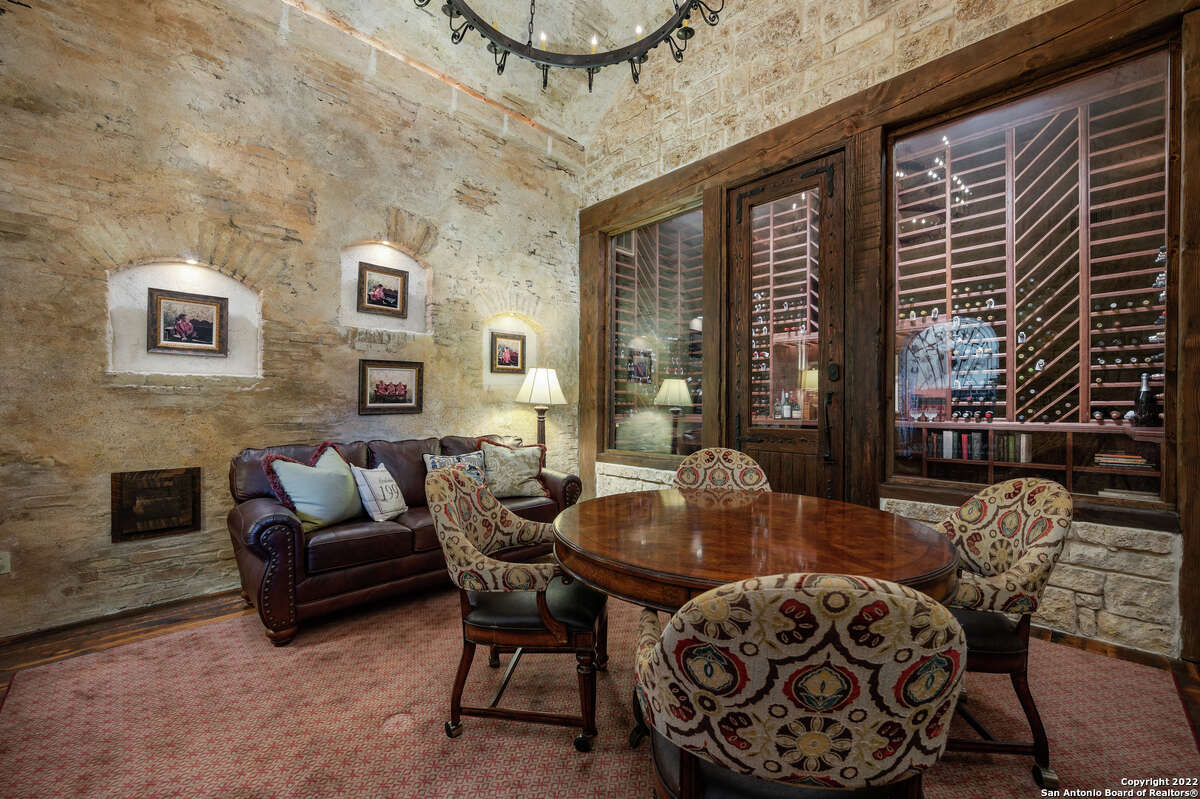 The 8,549-square-foot home has four bedrooms and six bathrooms. There is also a 965-square-foot casita with one bedroom, one full and one partial bathroom.