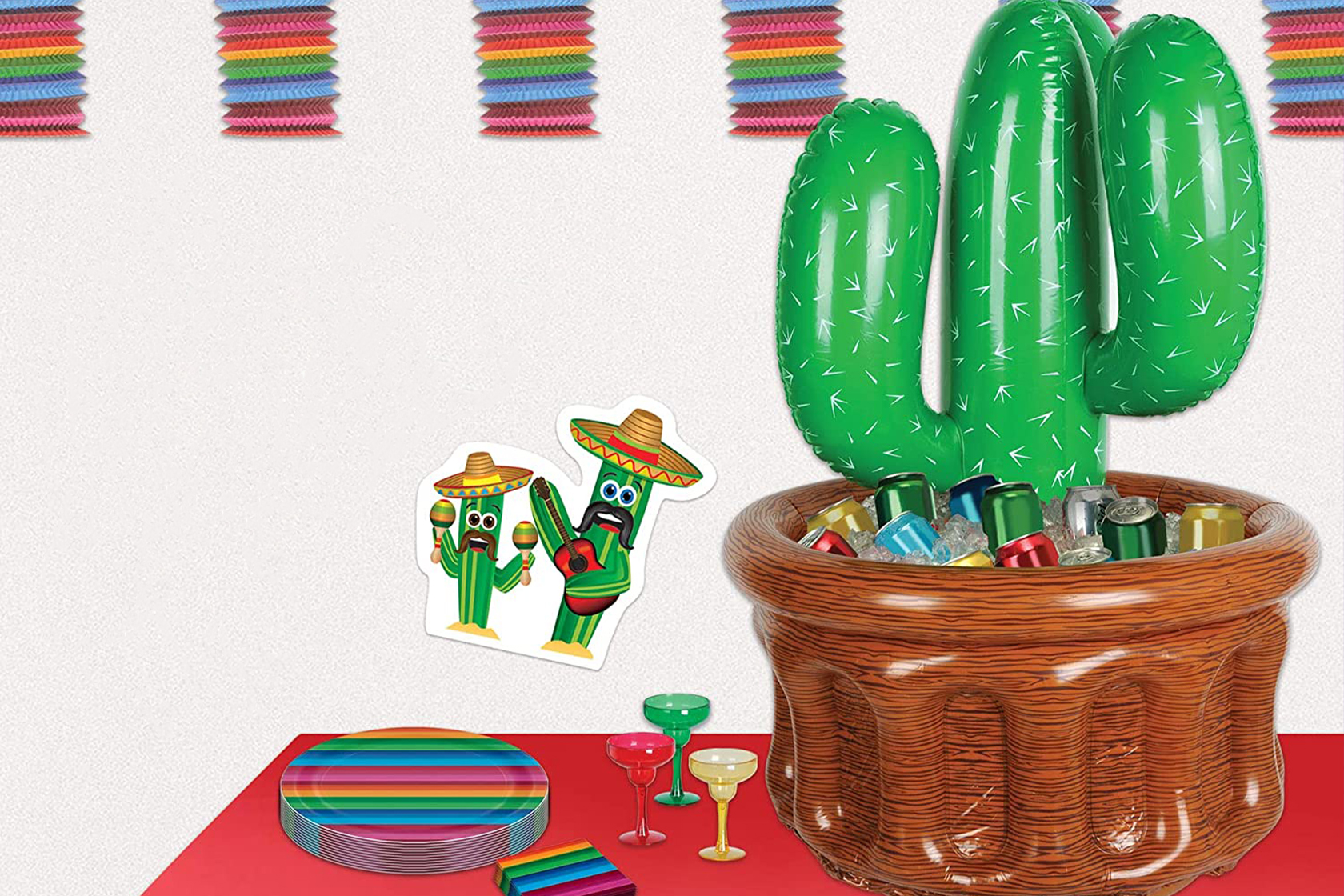 Turn hangouts into fiestas with this inflatable cactus cooler - Vimarsana News