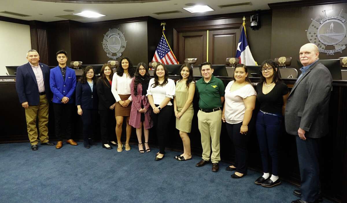 The Laredo Youth Council 2022 is sworn in on Wednesday, June 22, 2022 at the City Council Chamber.