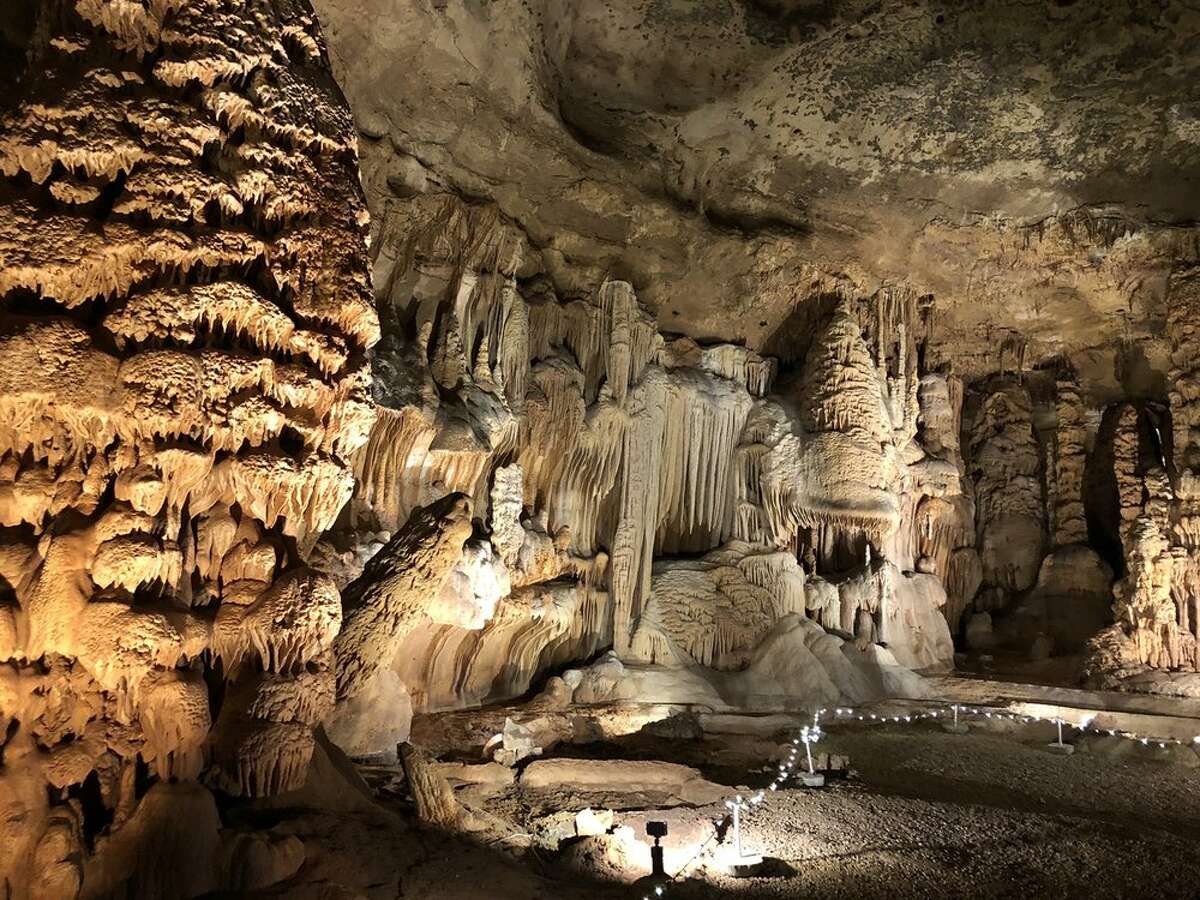 Part of the Cave Without a Name in Boerne, Texas.