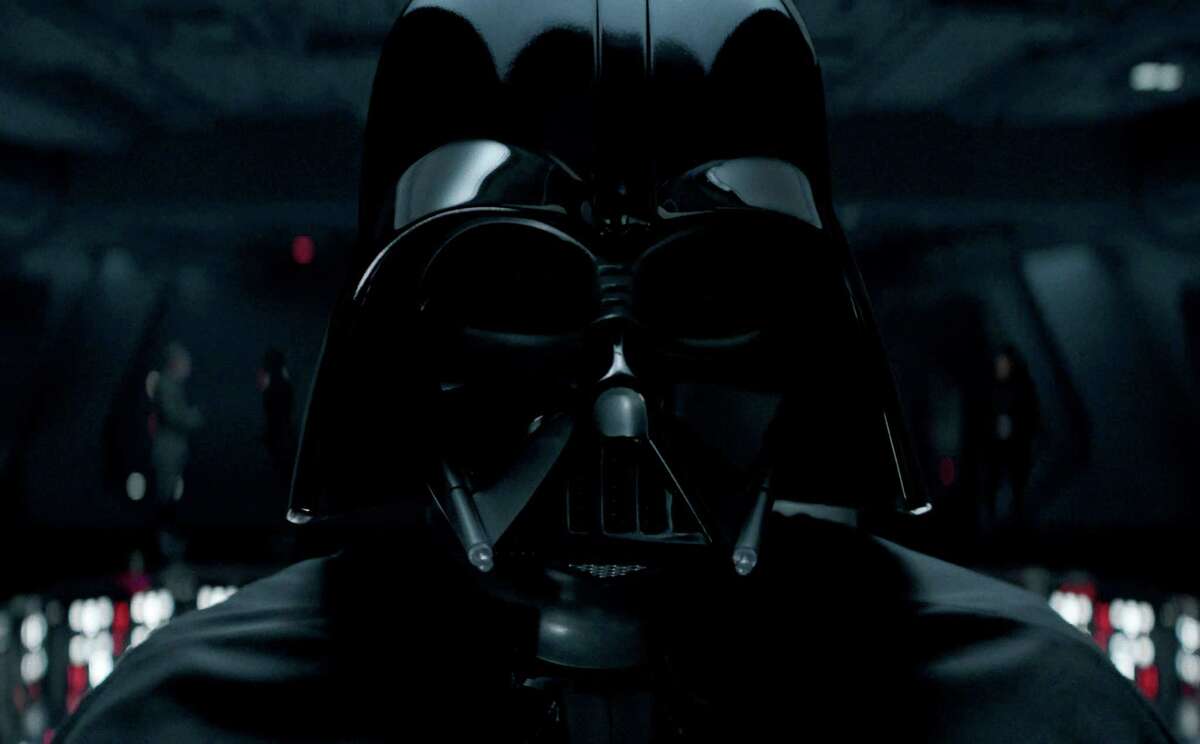 Darth Vader looms in an episode of "Obi-Wan Kenobi."