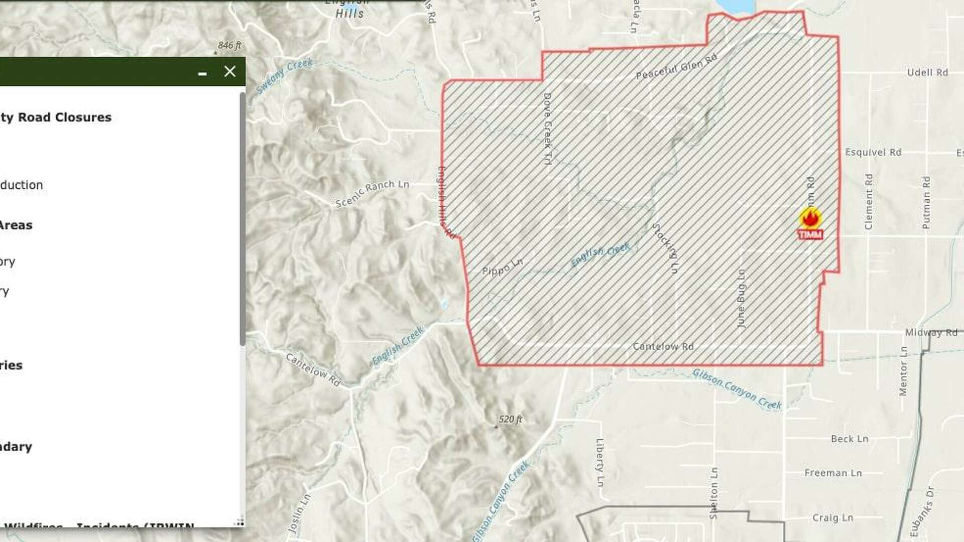 Timm Fire in Vacaville prompts evacuations in Solano County