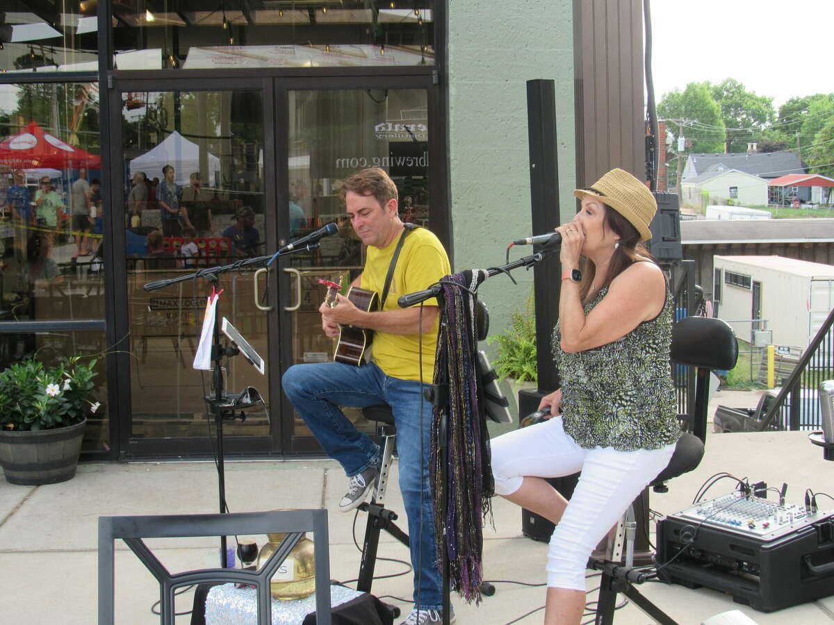 Live music played from 5-8 p.m. during the inaugural Old Herald Farmer's Market on Thursday.  