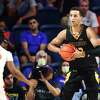 GAINESVILLE, FLORIDA - NOVEMBER 18: Patrick Baldwin Jr. #23 of the Milwaukee Panthers looks on during the first half of a game against the Florida Gators at the Stephen C. O'Connell Center on November 18, 2021 in Gainesville, Florida. (Photo by James Gilbert/Getty Images)