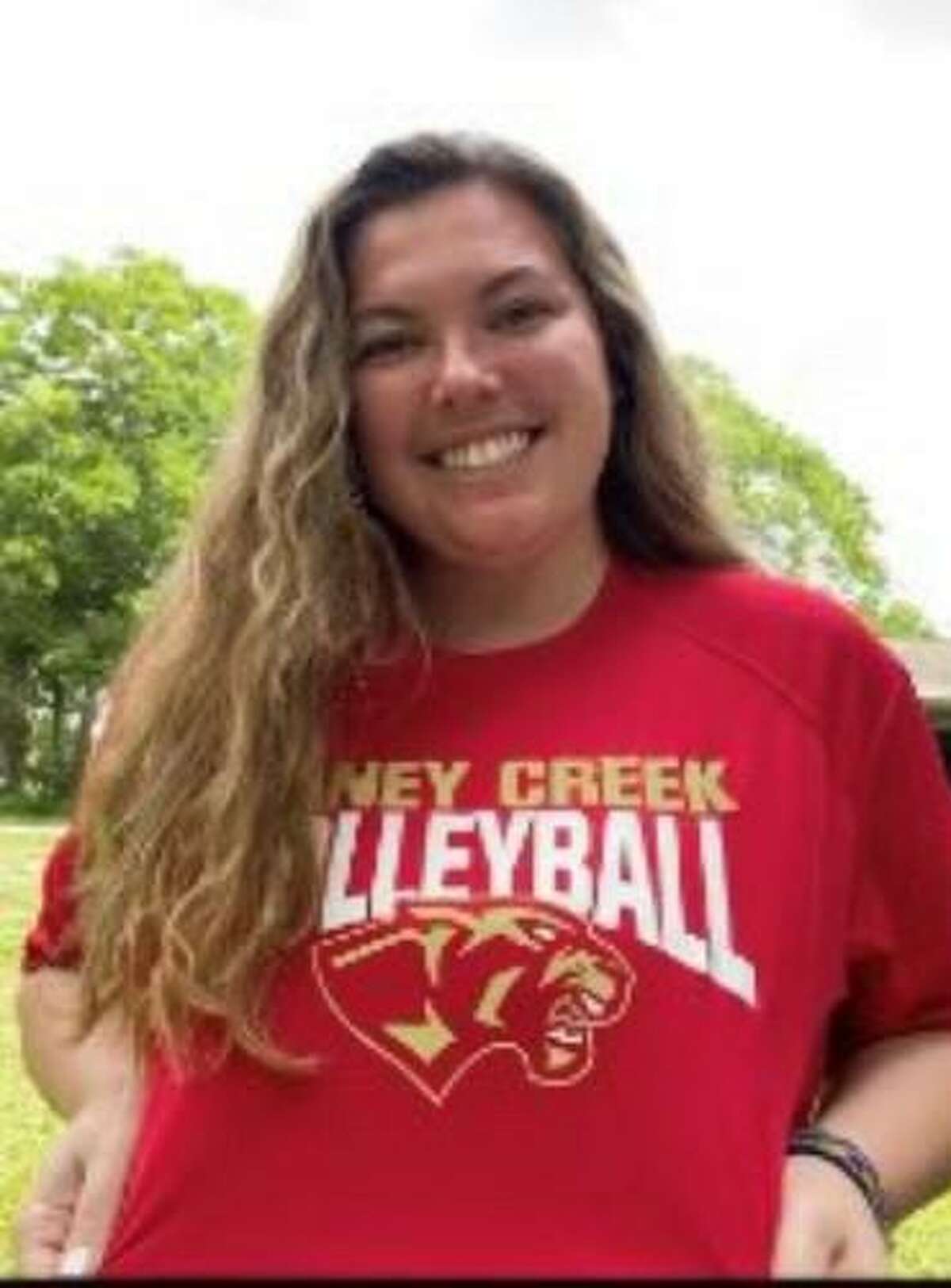 Caney Creek volleyball coach Samantha Lang.