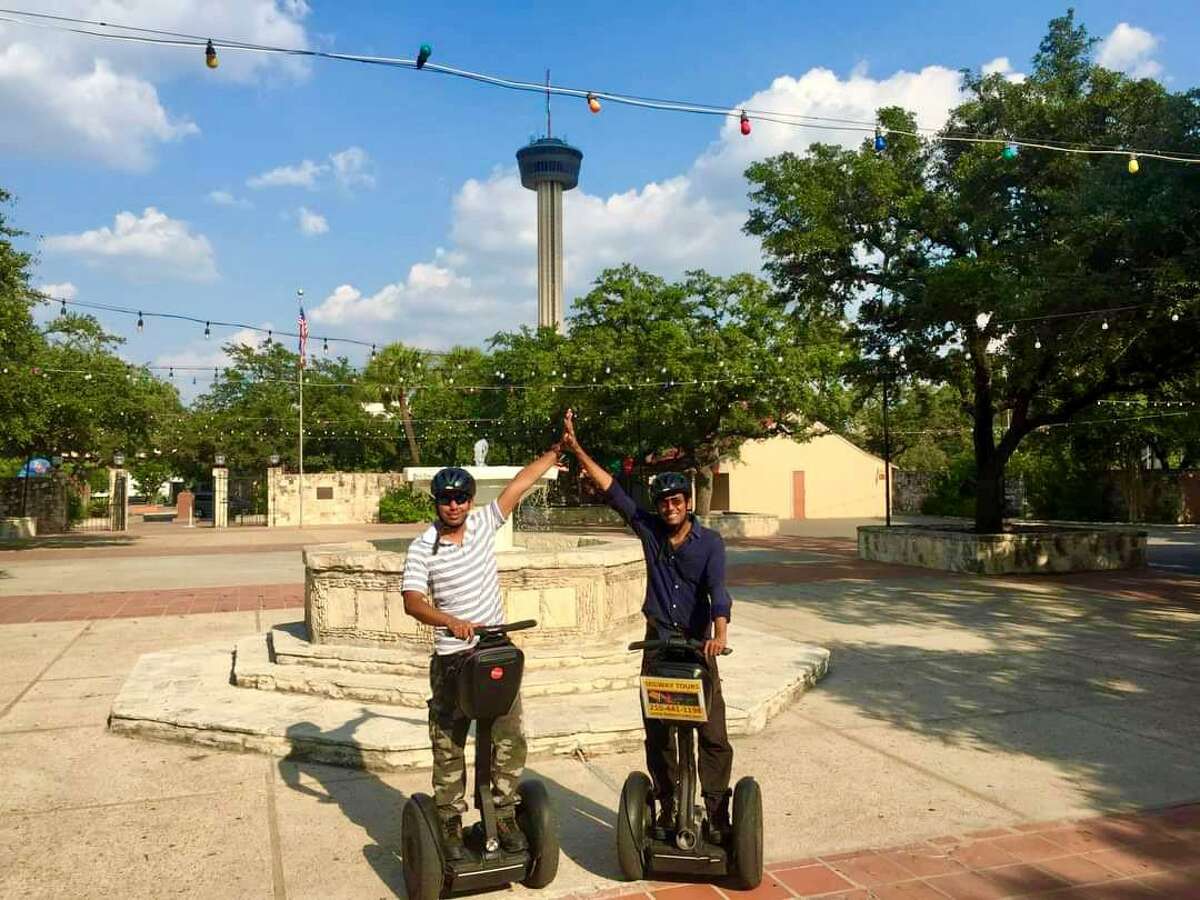 San Antonio Segway Tours offers guided sightseeing, historical and evening ghost tours are on two-wheeled, self-balancing Segway scooters. Stops include the Alamo, Hemisfair, La Villita and San Fernando Cathedral.