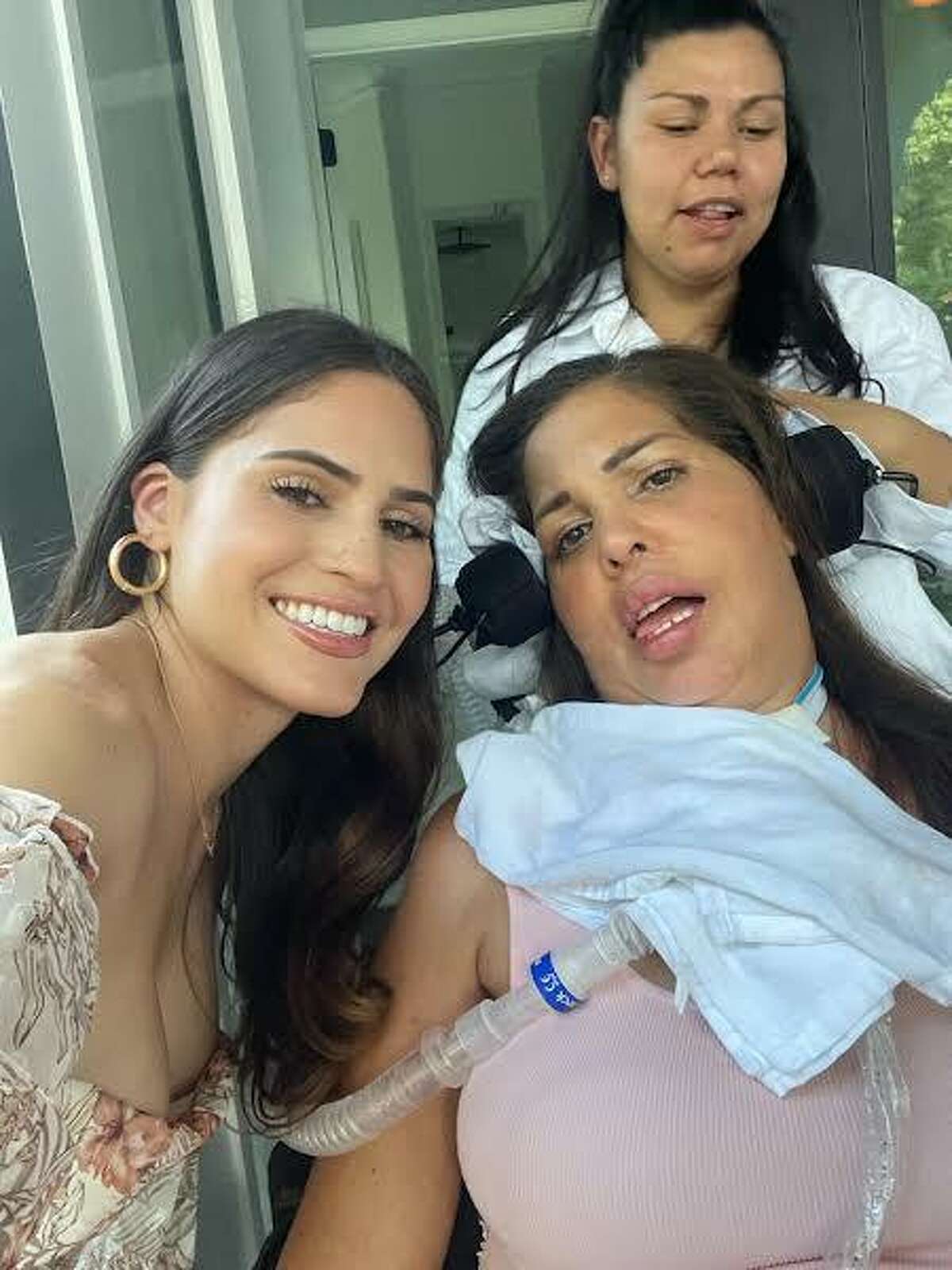Lluvia Alzate is competing in the Miss Texas USA pageant to raise awareness for ALS, a neurological disease her mother was diagnosed with in 2019.