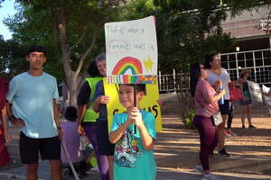 Hundreds hit San Antonio streets to protest Roe ruling