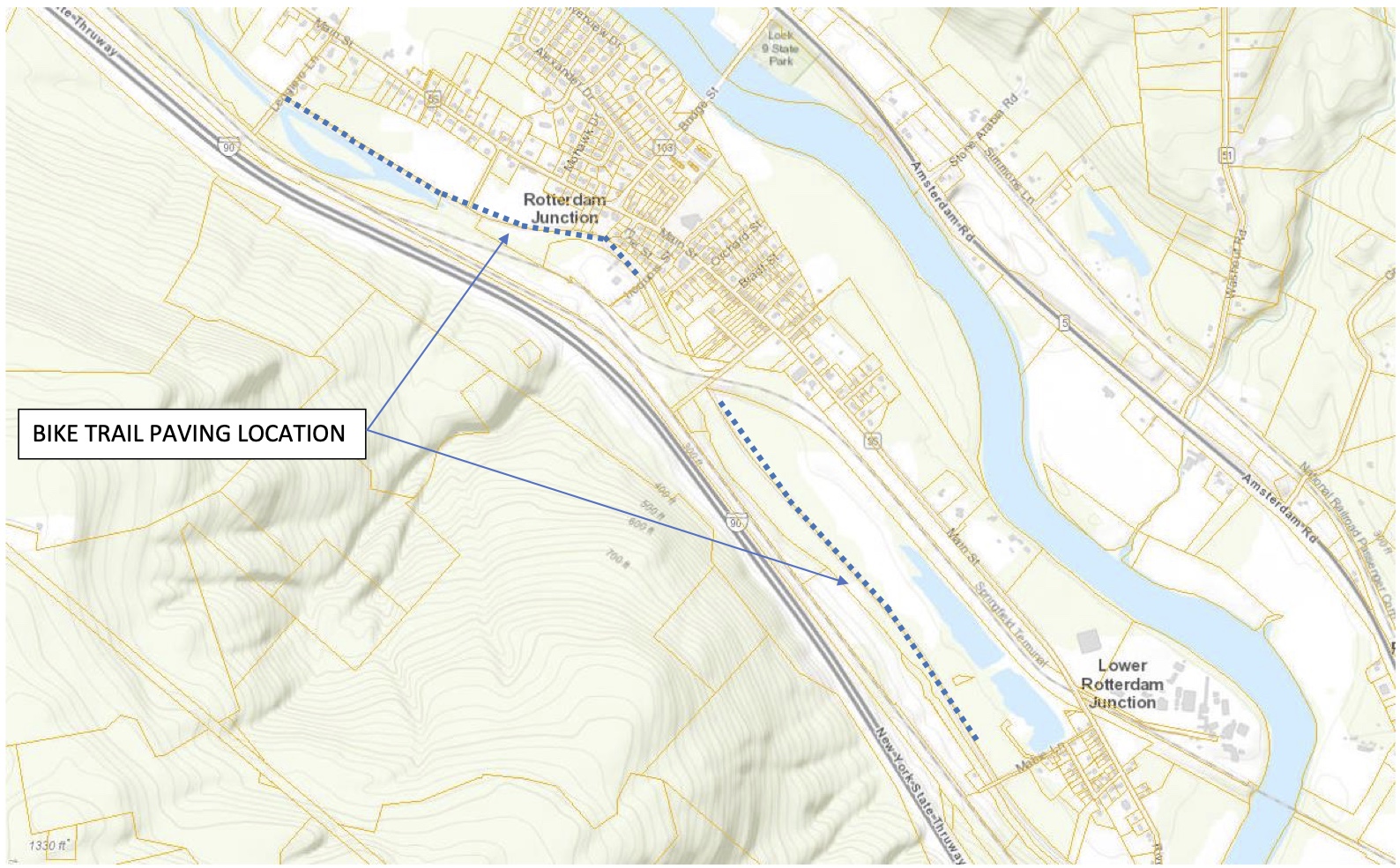 Rotterdam section of Empire State Trail to be paved - Vimarsana News